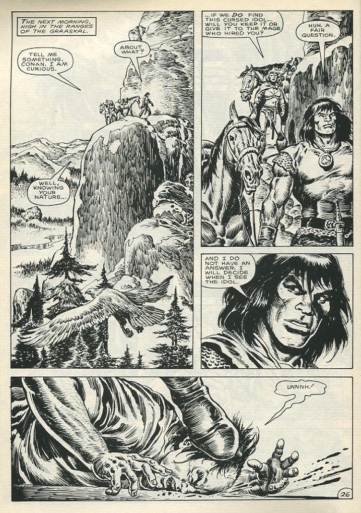 Read online The Savage Sword Of Conan comic -  Issue #144 - 32
