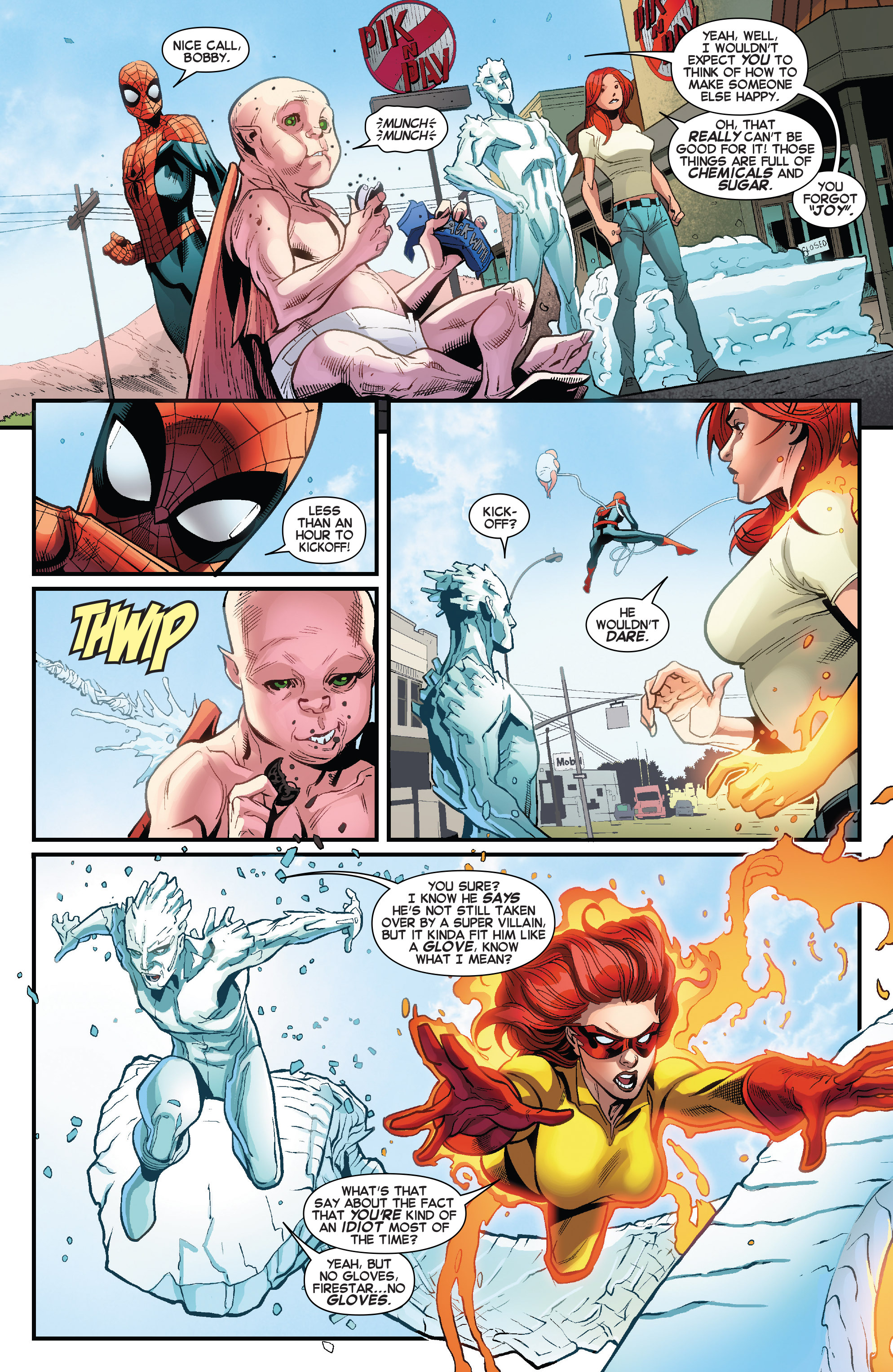 Read online Amazing X-Men (2014) comic -  Issue #7 - 10