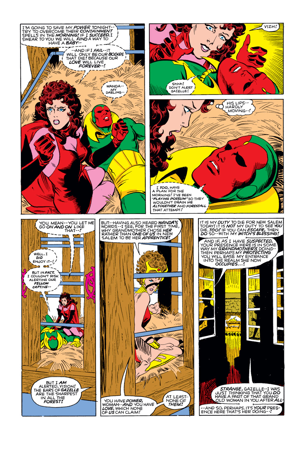 Read online The Vision and the Scarlet Witch (1985) comic -  Issue #3 - 16