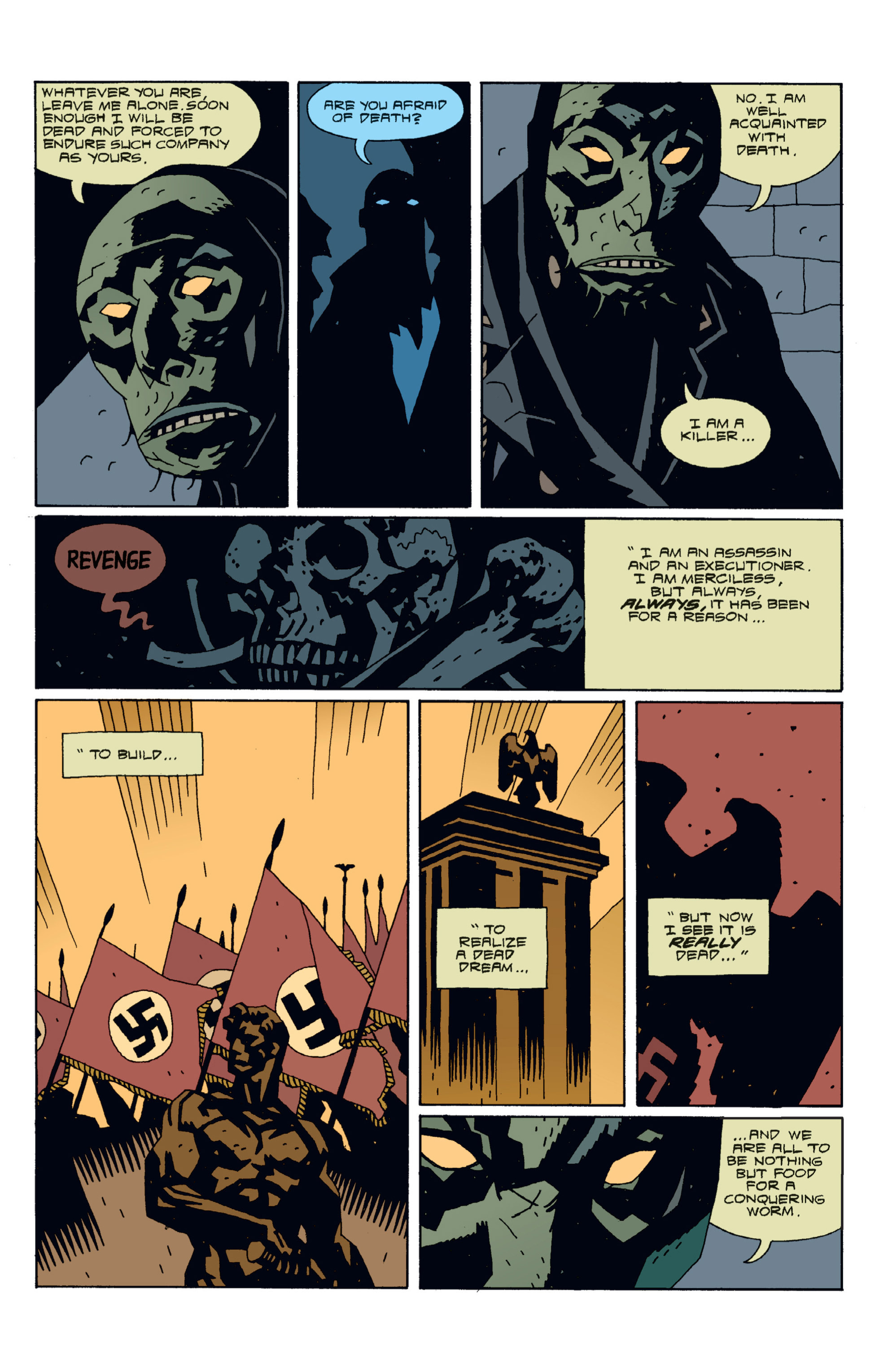 Read online Hellboy comic -  Issue #5 - 110