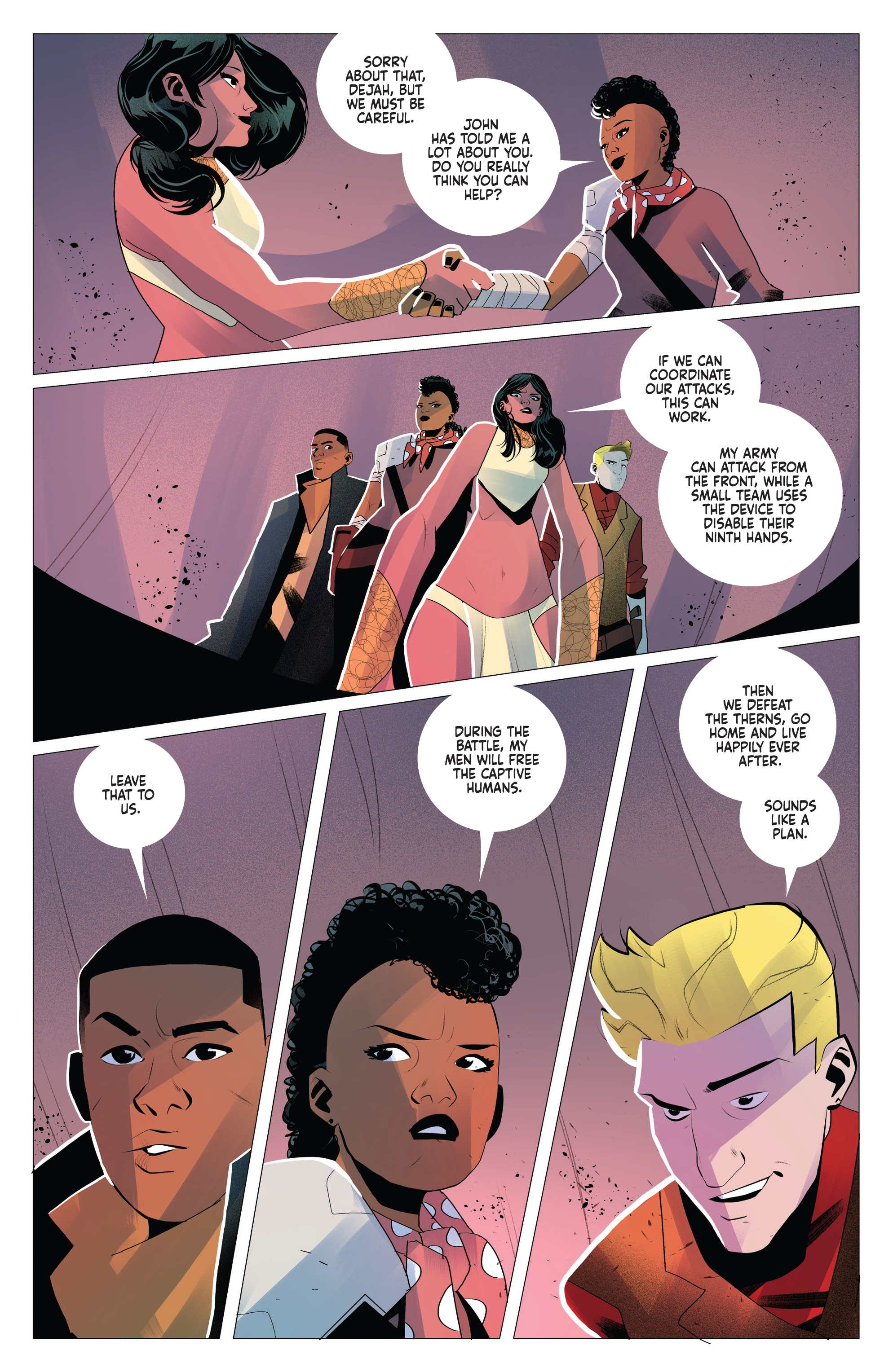 Read online John Carter of Mars comic -  Issue #4 - 16