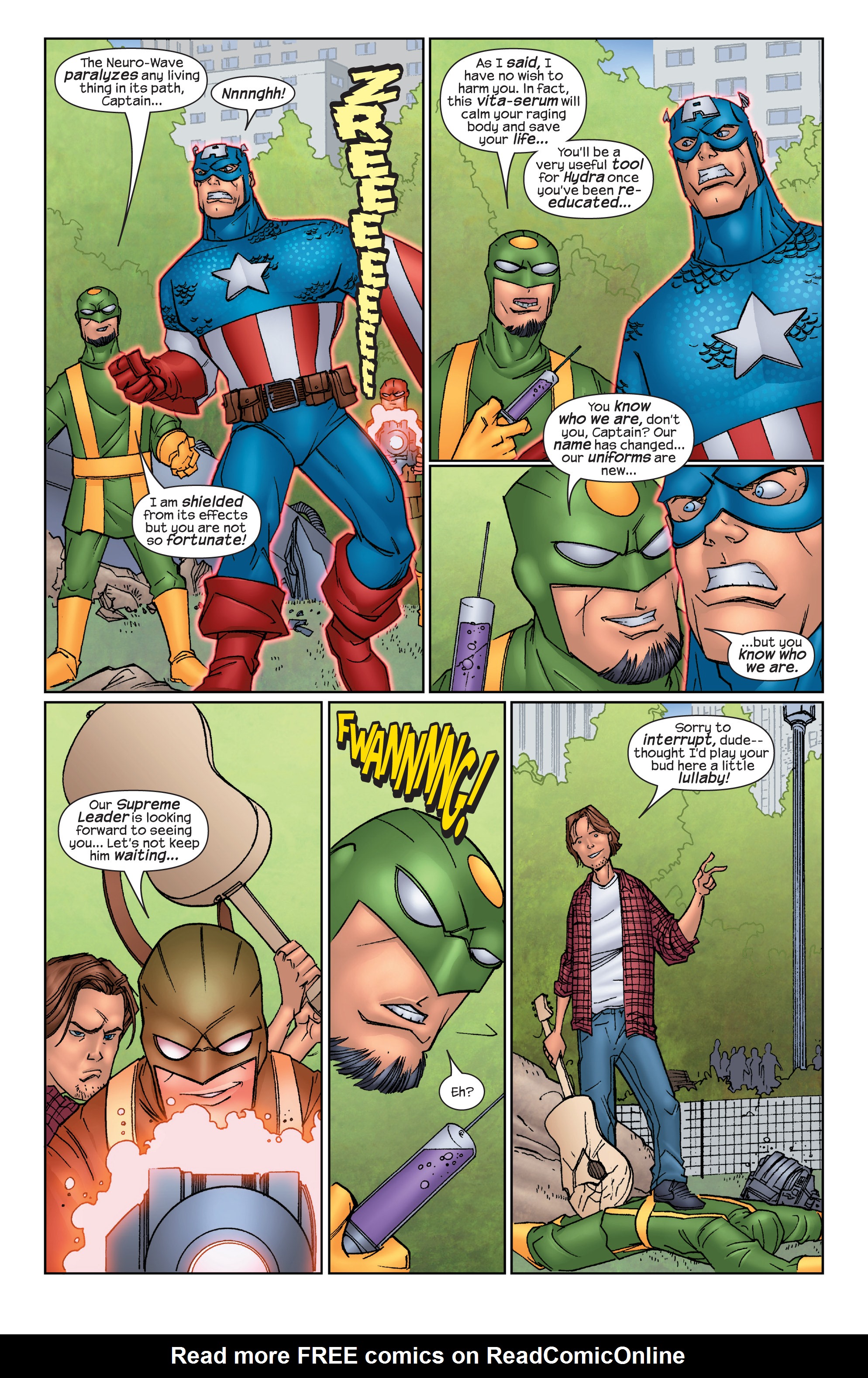 Read online Marvel Action Classics comic -  Issue # Captain America - 25