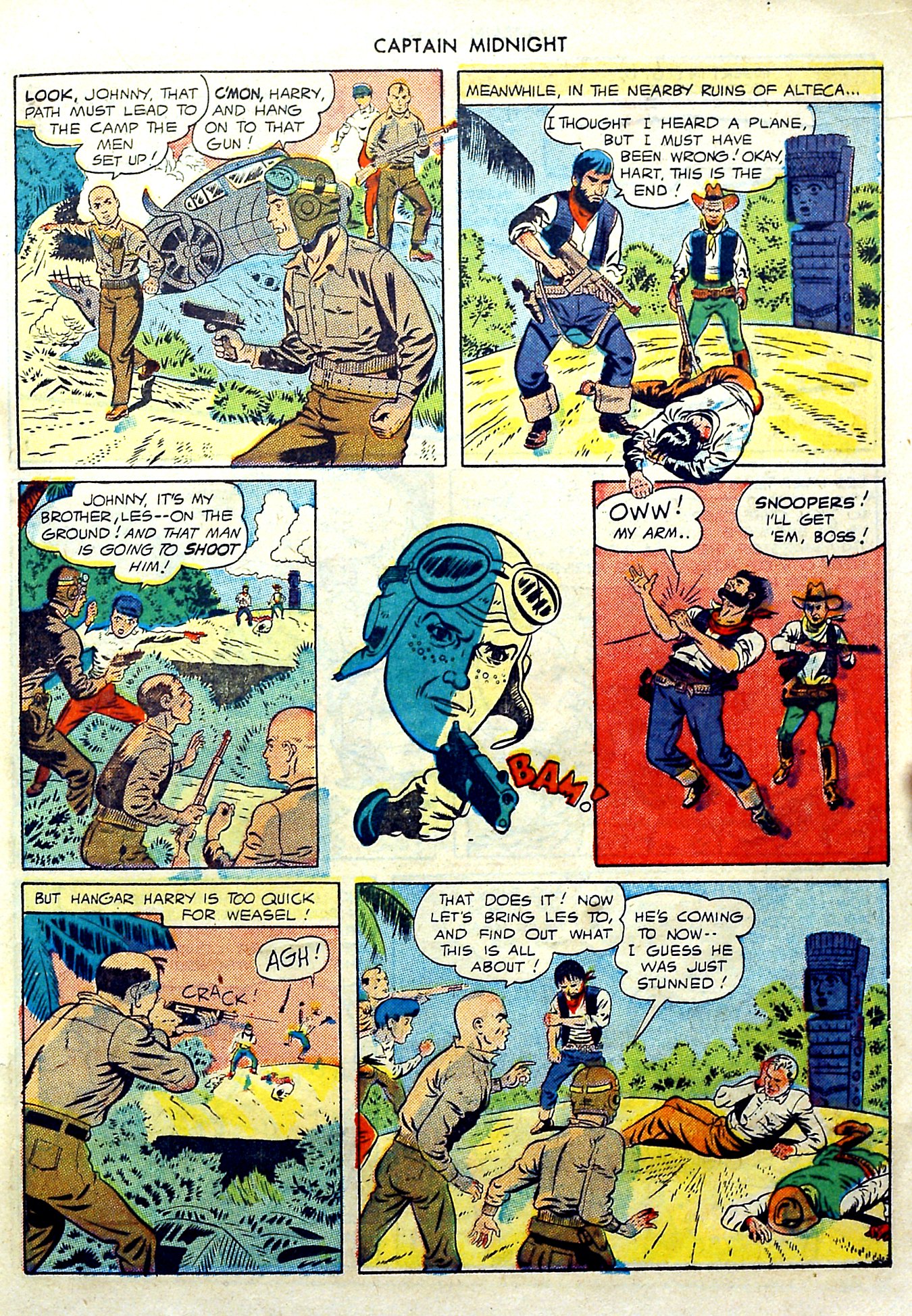 Read online Captain Midnight (1942) comic -  Issue #56 - 17