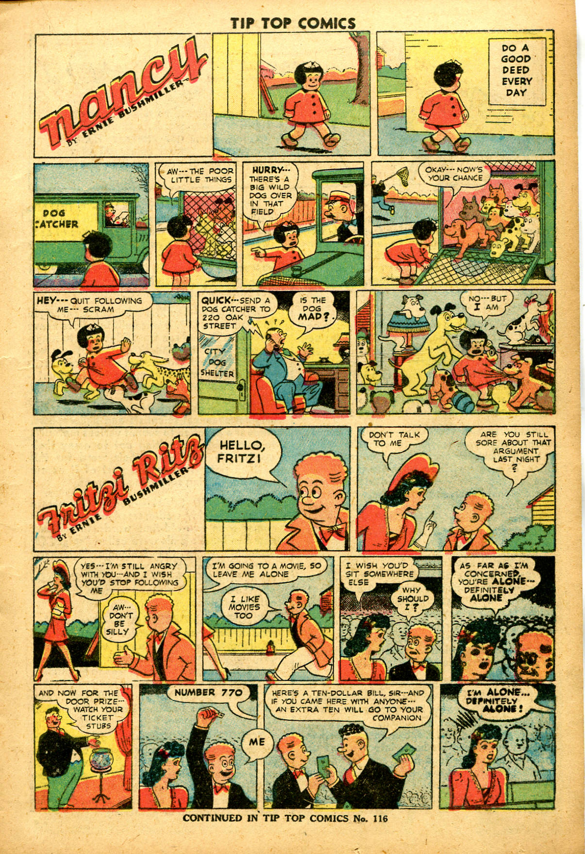 Read online Tip Top Comics comic -  Issue #115 - 19