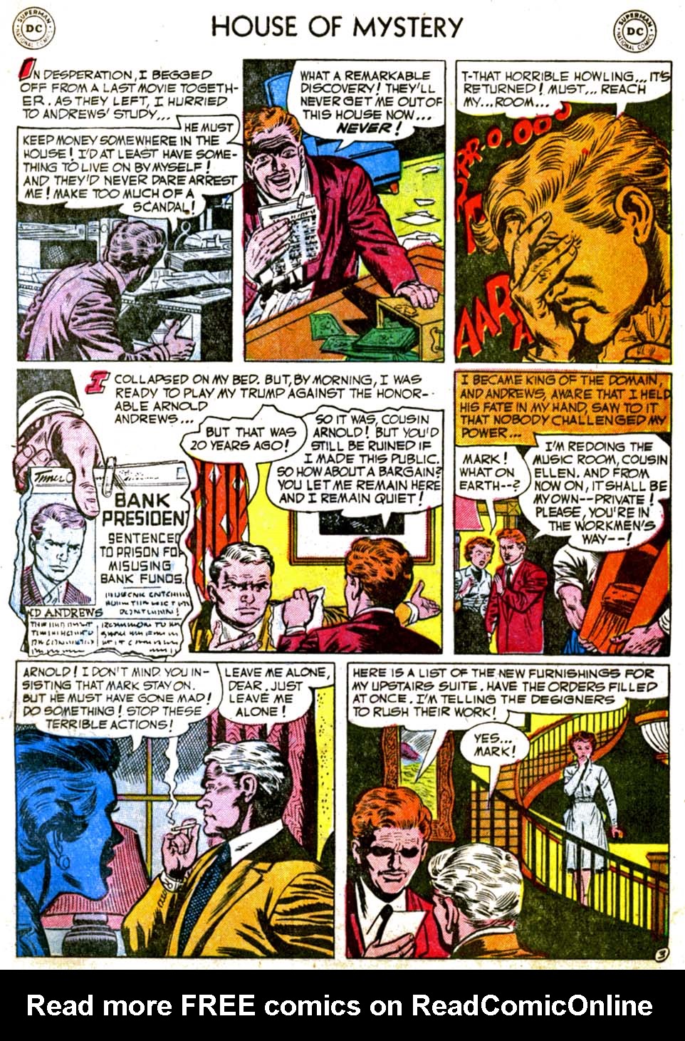 Read online House of Mystery (1951) comic -  Issue #9 - 29