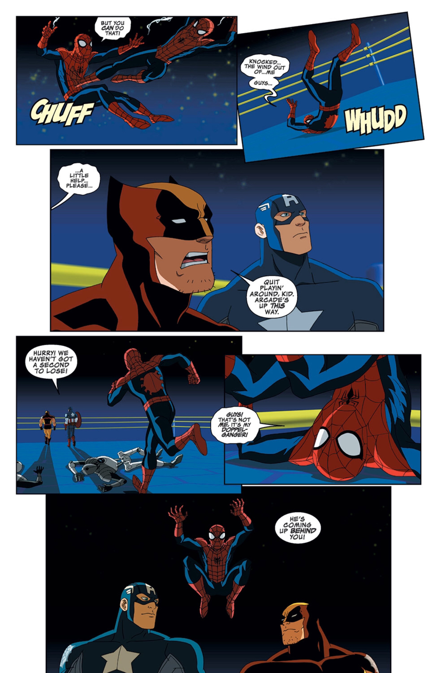 Read online Marvel Universe Ultimate Spider-Man: Web Warriors comic -  Issue #9 - 13