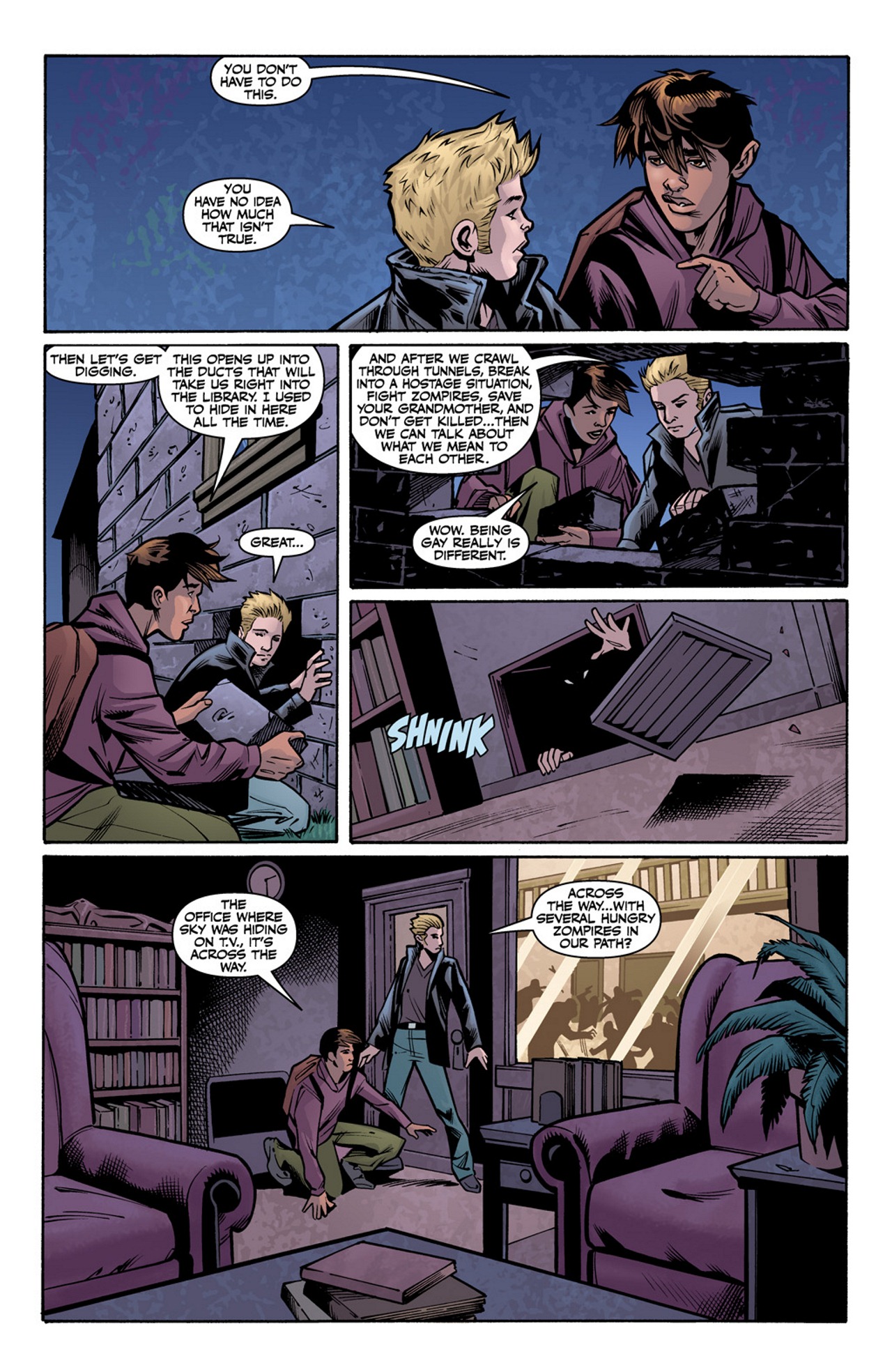 Read online Buffy the Vampire Slayer Season Nine comic -  Issue #15 - 16