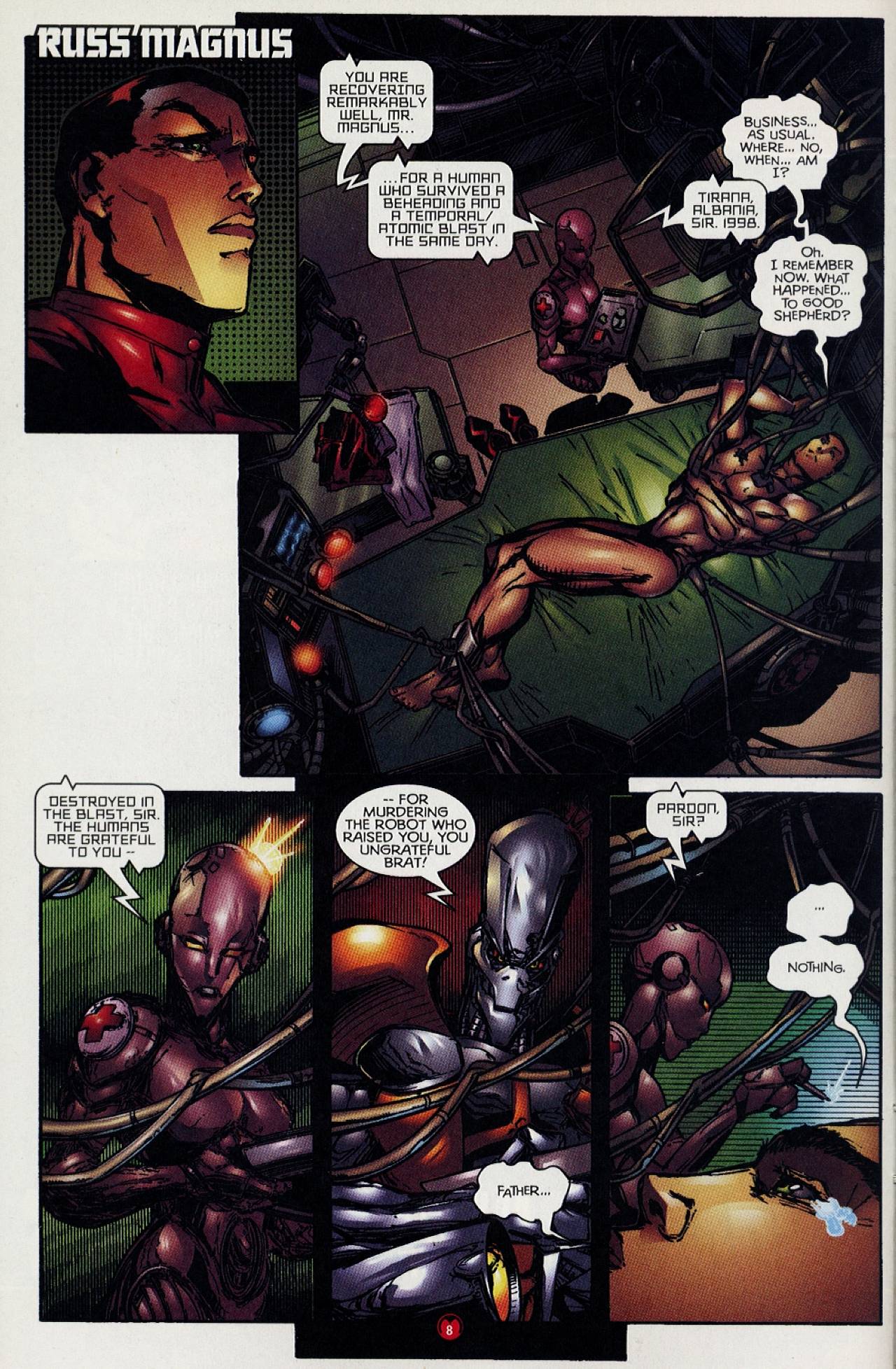 Read online Magnus Robot Fighter (1997) comic -  Issue #13 - 7