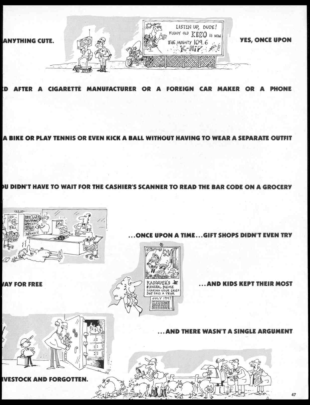 Read online MAD comic -  Issue #306 - 49