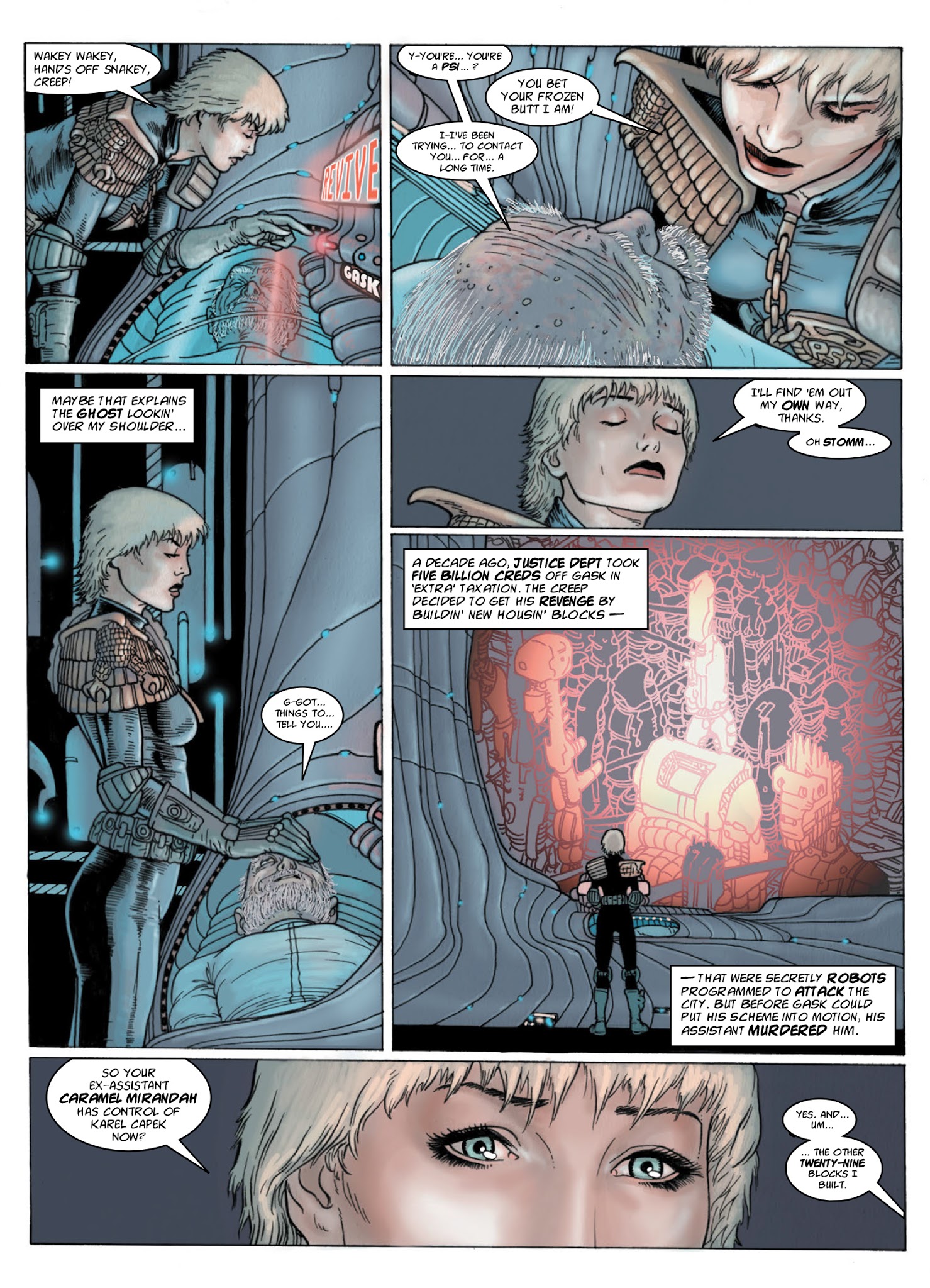 Read online Judge Anderson: The Psi Files comic -  Issue # TPB 5 - 54