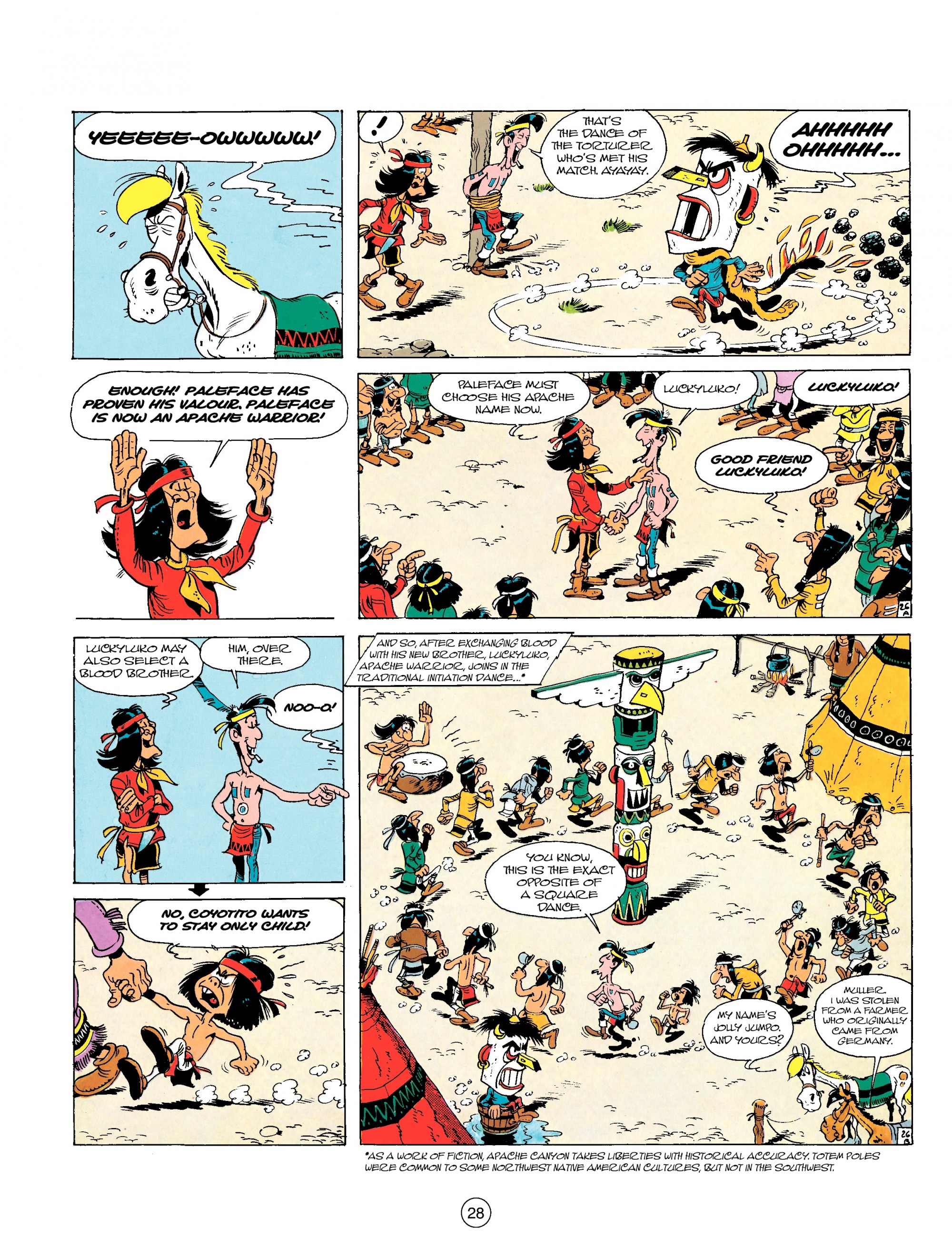 Read online A Lucky Luke Adventure comic -  Issue #17 - 28