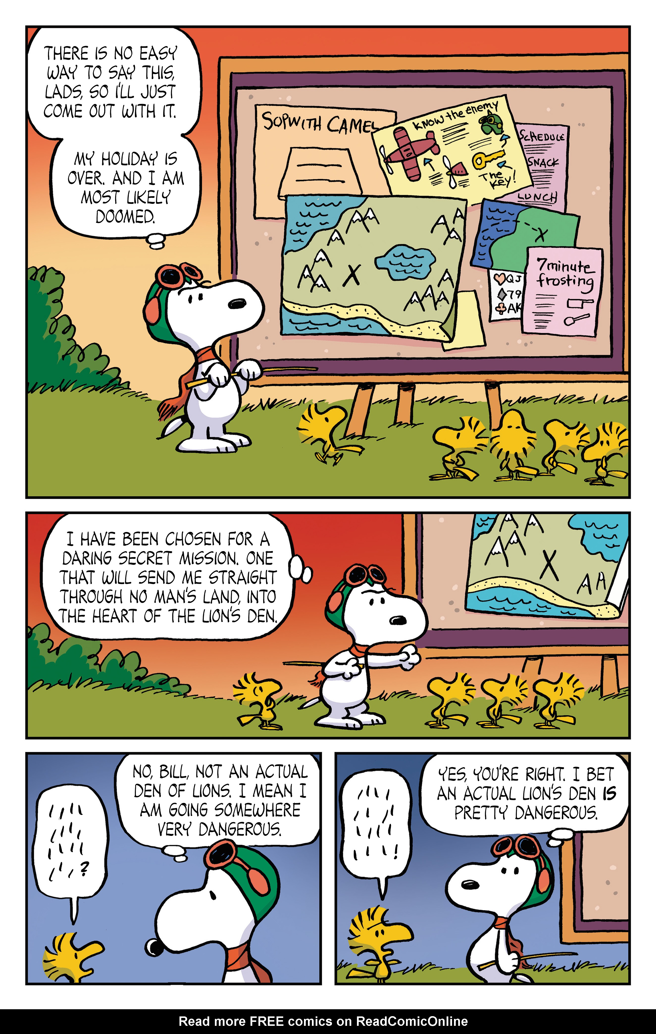 Read online Peanuts: Where Beagles Dare! comic -  Issue # Full - 23