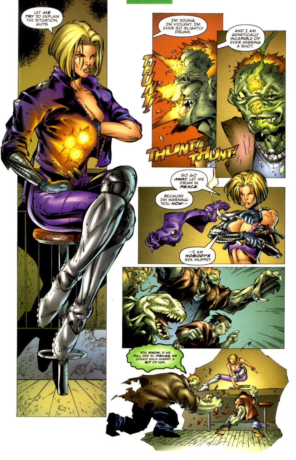 Read online Ghost Rider/Ballistic comic -  Issue # Full - 8