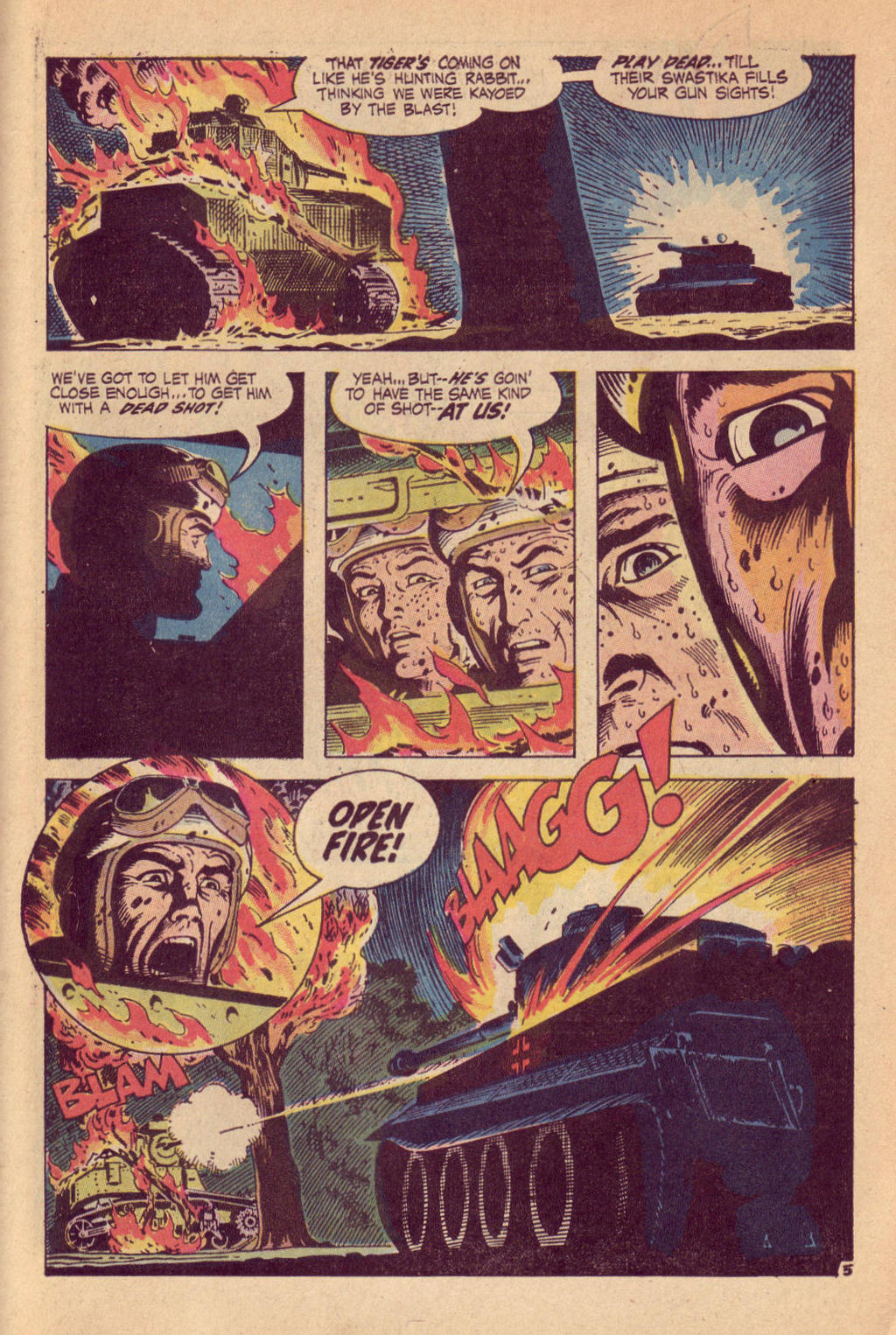 Read online G.I. Combat (1952) comic -  Issue #148 - 7