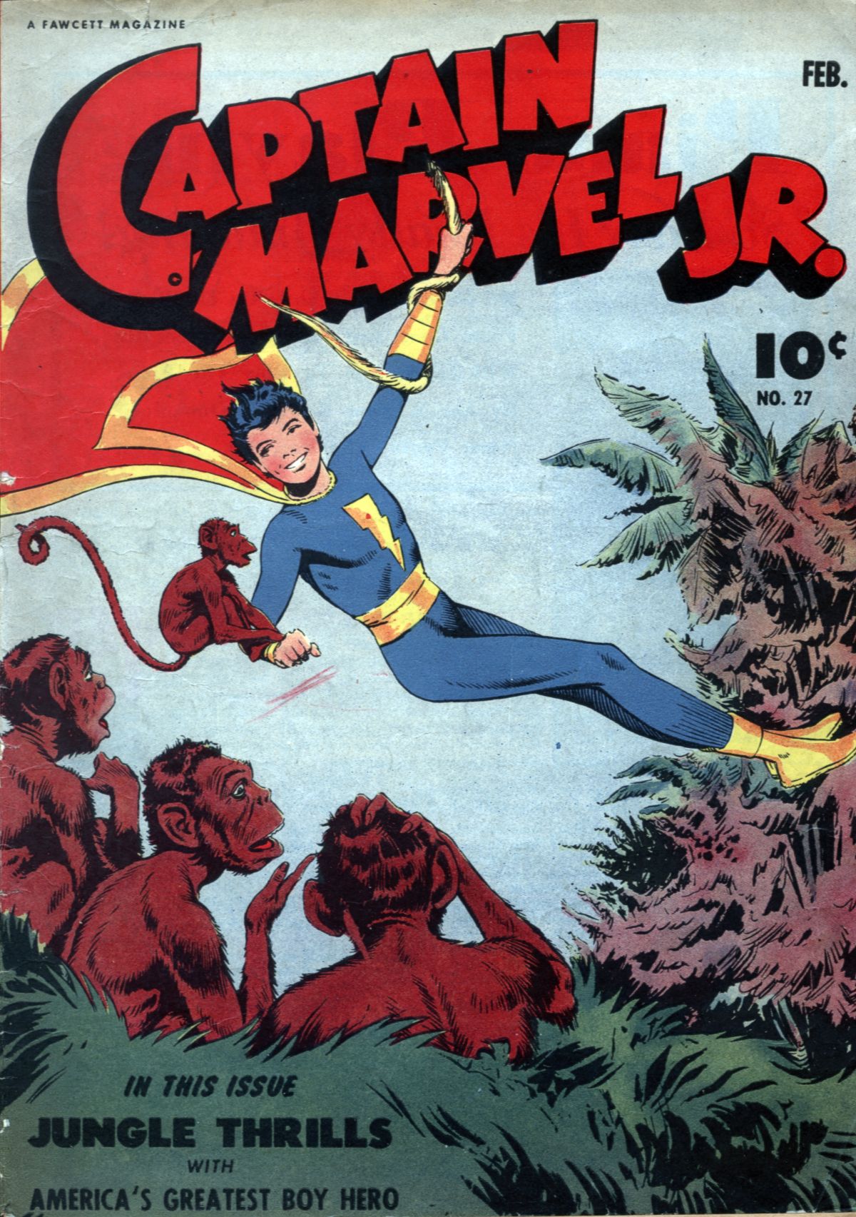 Read online Captain Marvel, Jr. comic -  Issue #27 - 1