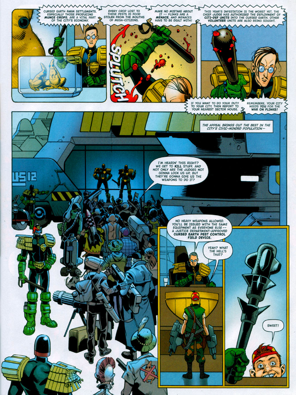 Read online Judge Dredd Megazine (Vol. 5) comic -  Issue #244 - 7