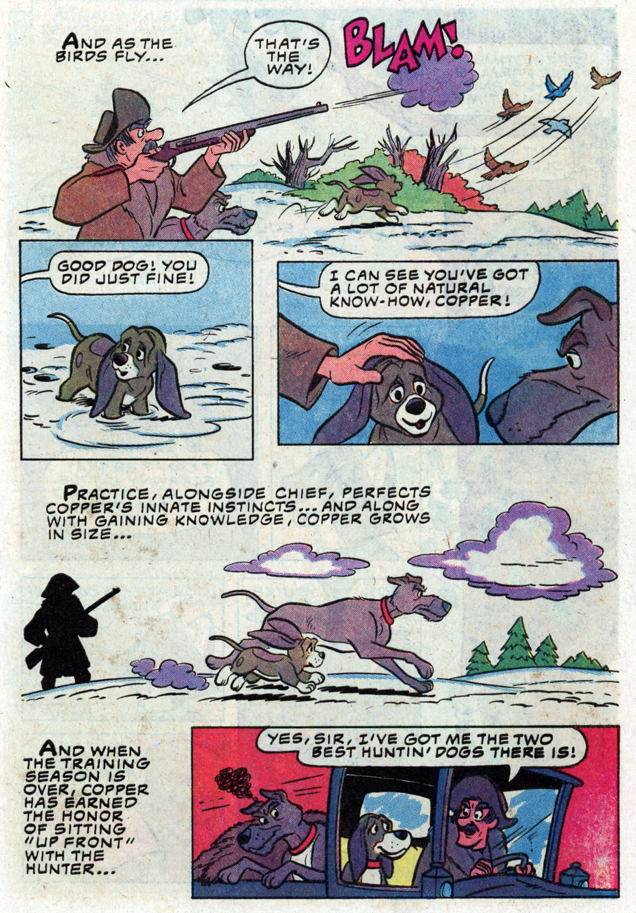 Read online Walt Disney Productions' The Fox and the Hound comic -  Issue #2 - 5