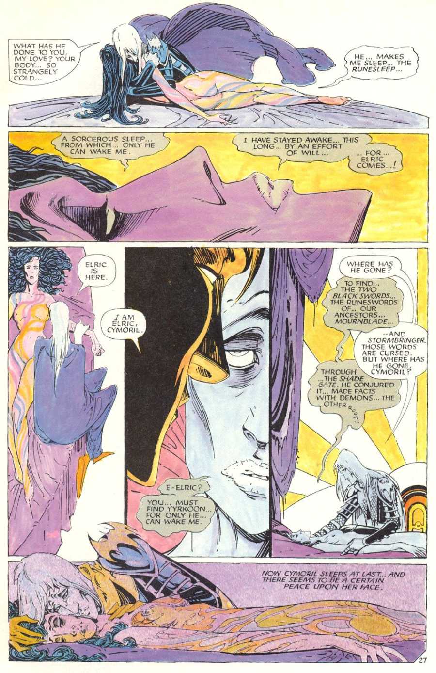 Read online Elric (1983) comic -  Issue #4 - 28