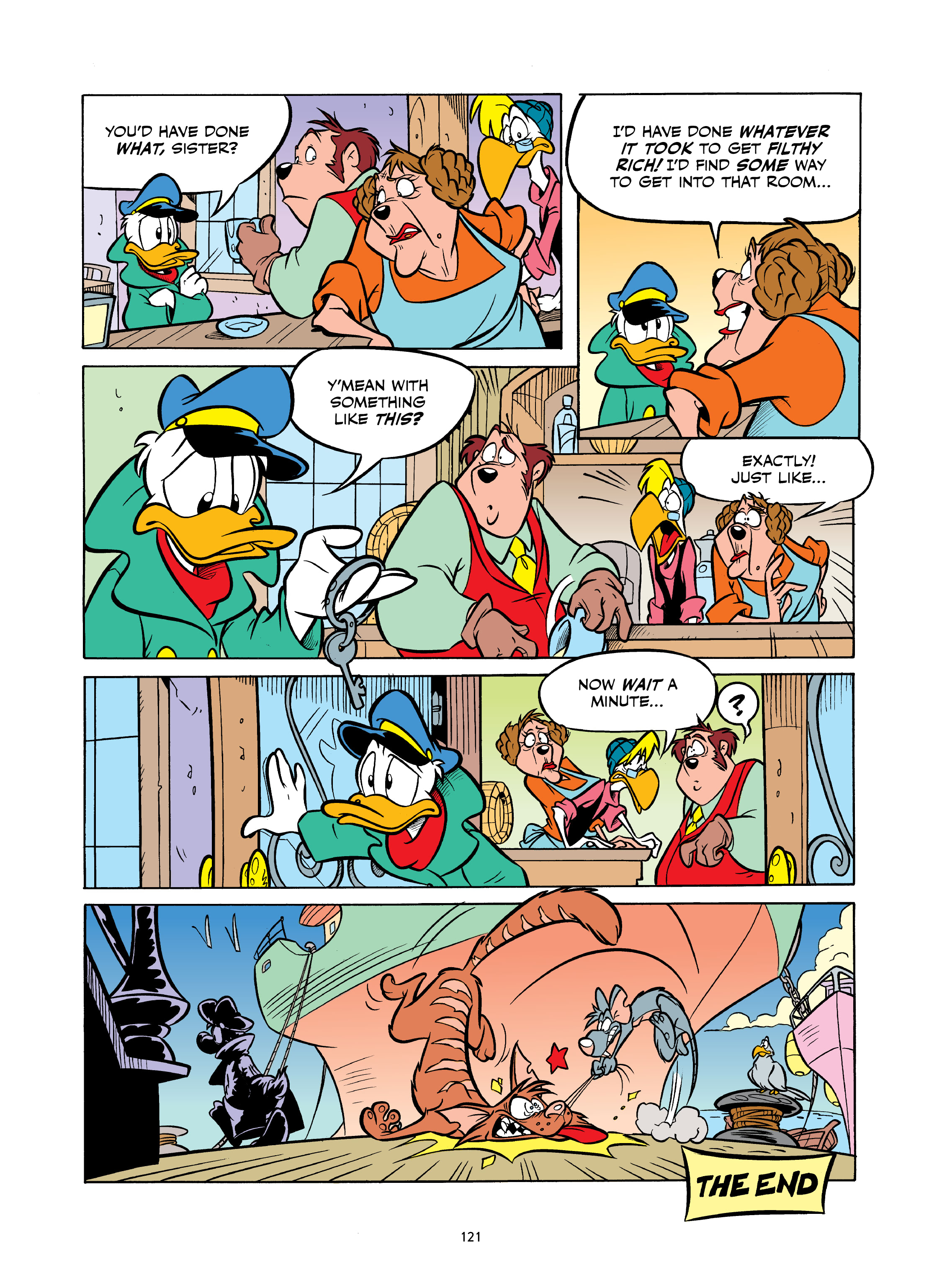 Read online Walt Disney's Mickey and Donald: "For Whom the Doorbell Tolls" and Other Tales Inspired by Hemingway comic -  Issue # TPB (Part 2) - 22