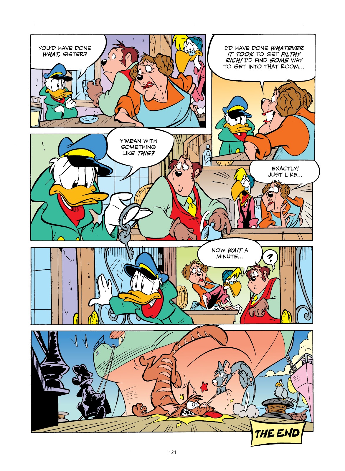 Walt Disney's Mickey and Donald: For Whom the Doorbell Tolls and Other Tales Inspired by Hemingway issue TPB (Part 2) - Page 22
