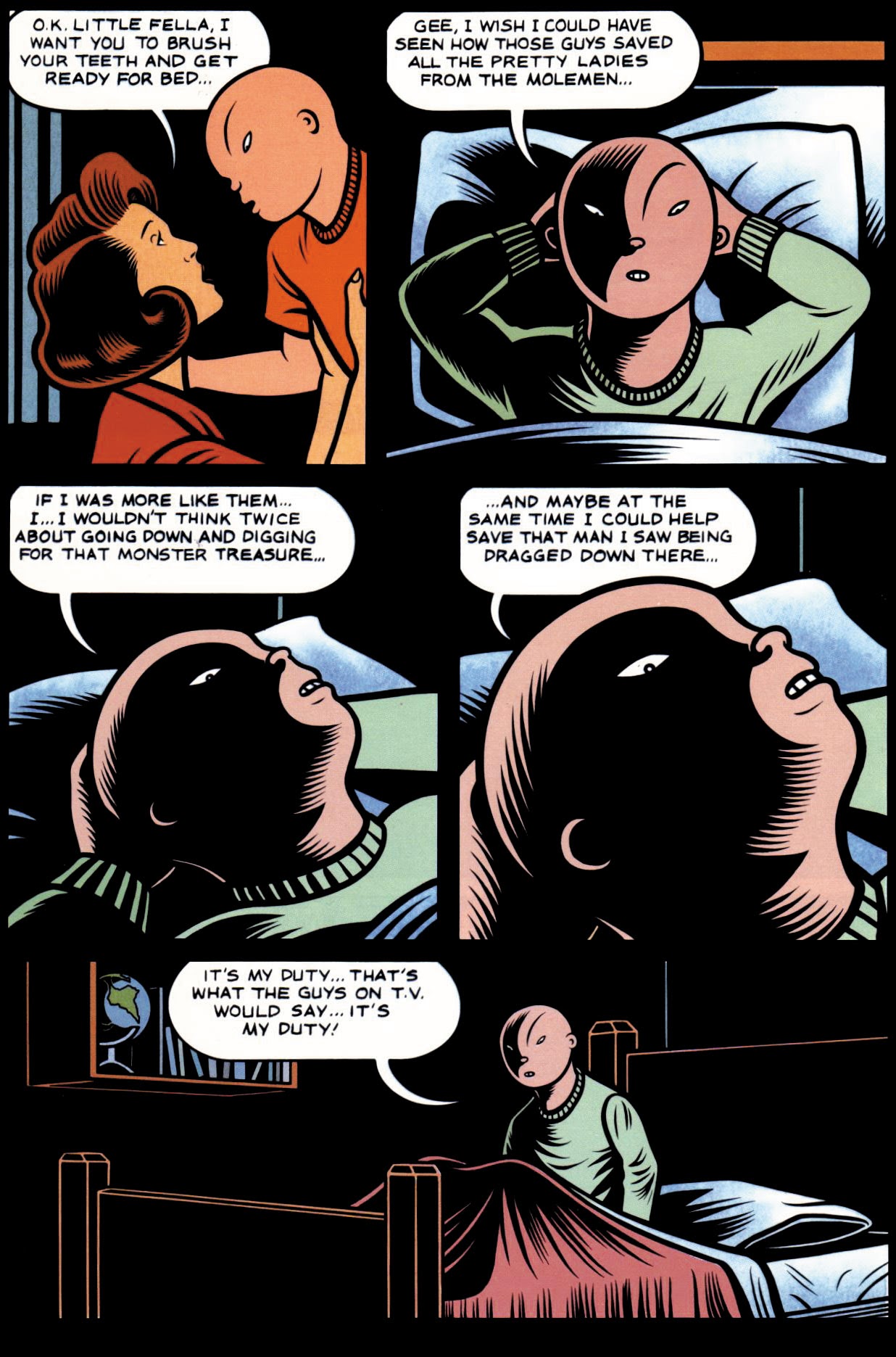 Read online Curse of the Molemen comic -  Issue # Full - 19