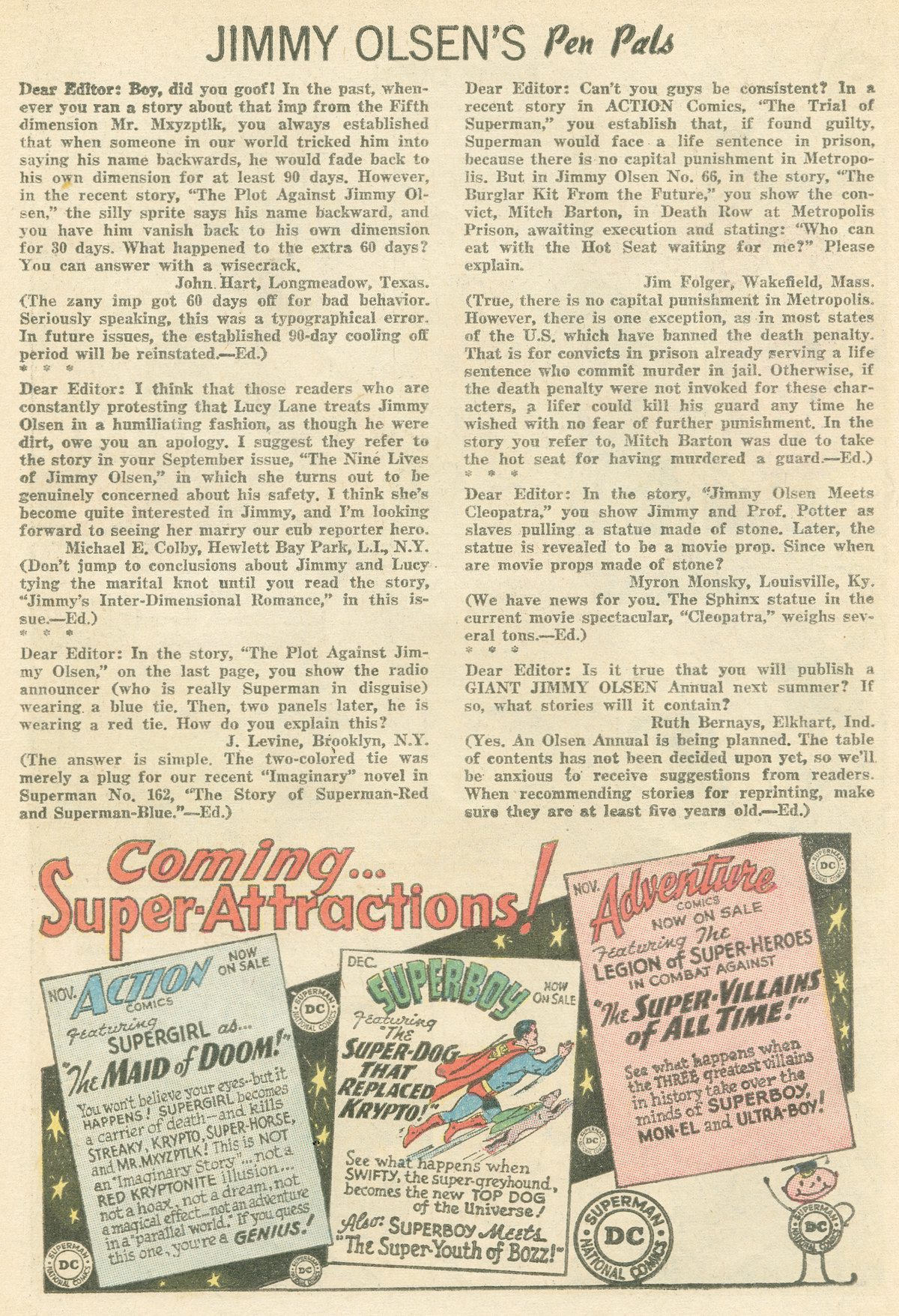 Read online Superman's Pal Jimmy Olsen comic -  Issue #73 - 22