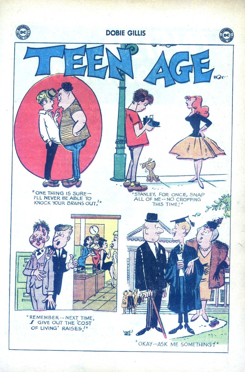 Read online Many Loves of Dobie Gillis comic -  Issue #17 - 21