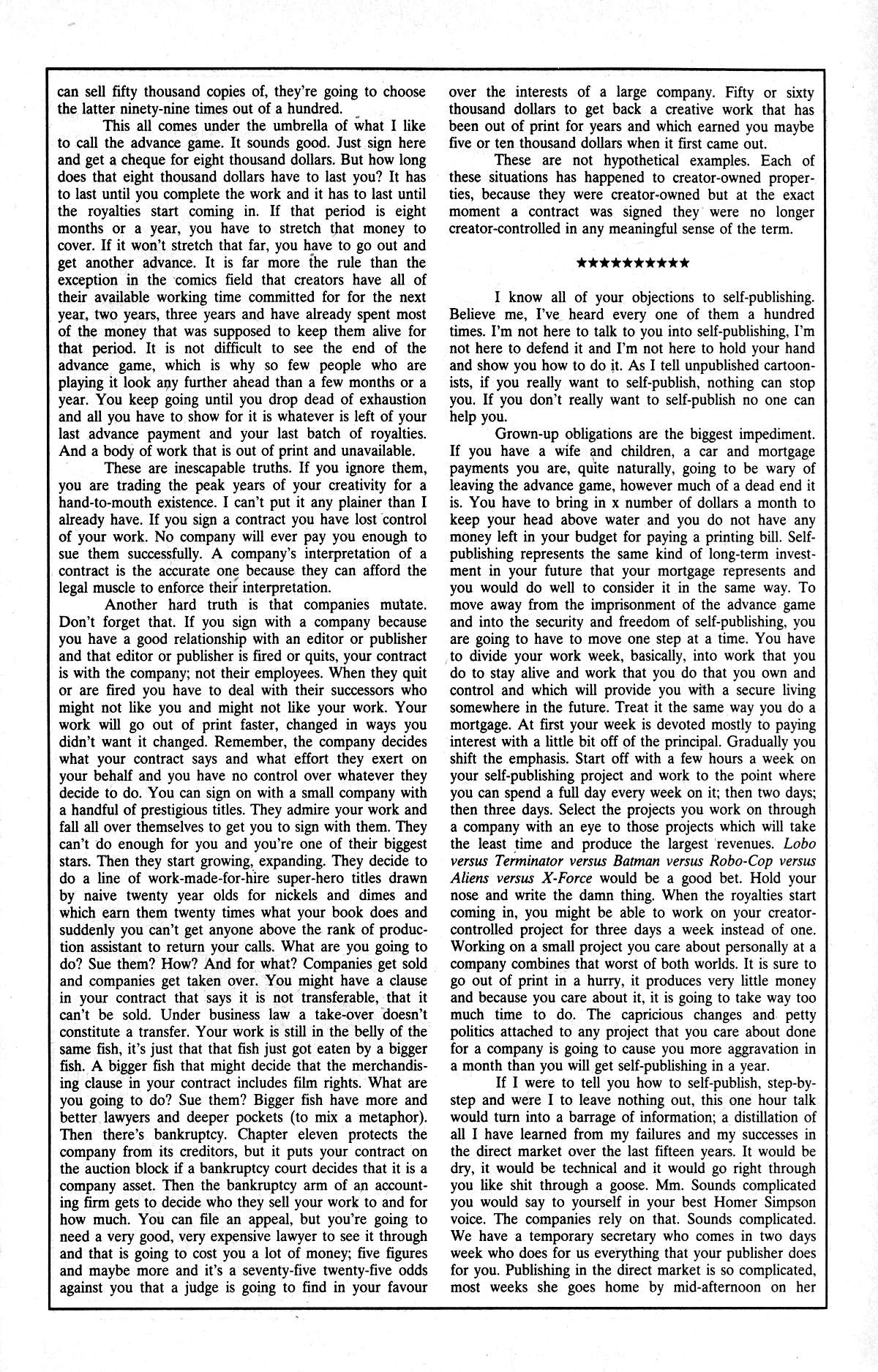 Read online Cerebus comic -  Issue #170 - 25