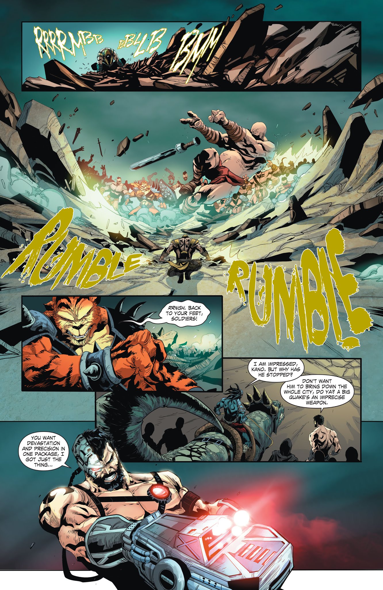 Read online Mortal Kombat X [I] comic -  Issue # _TPB 2 - 85