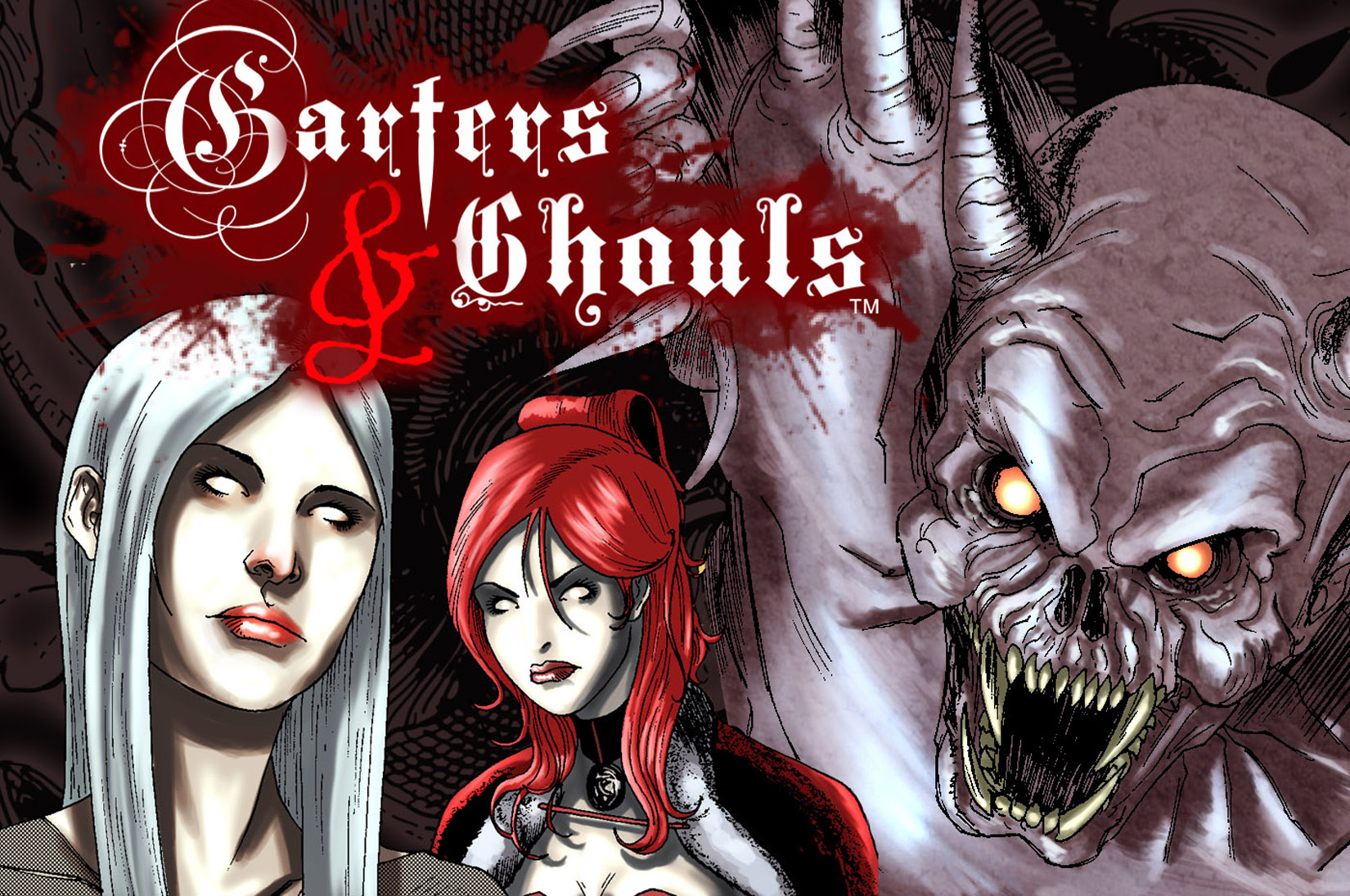 Read online Garters & Ghouls comic -  Issue # Full - 1