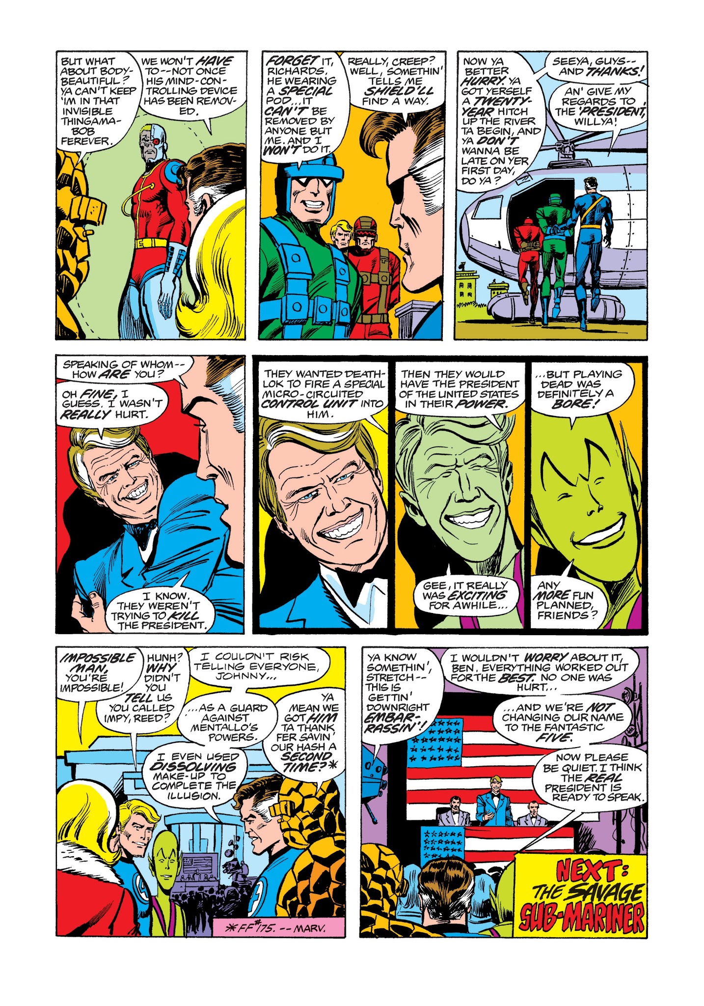 Read online Marvel Masterworks: Marvel Two-In-One comic -  Issue # TPB 3 - 134