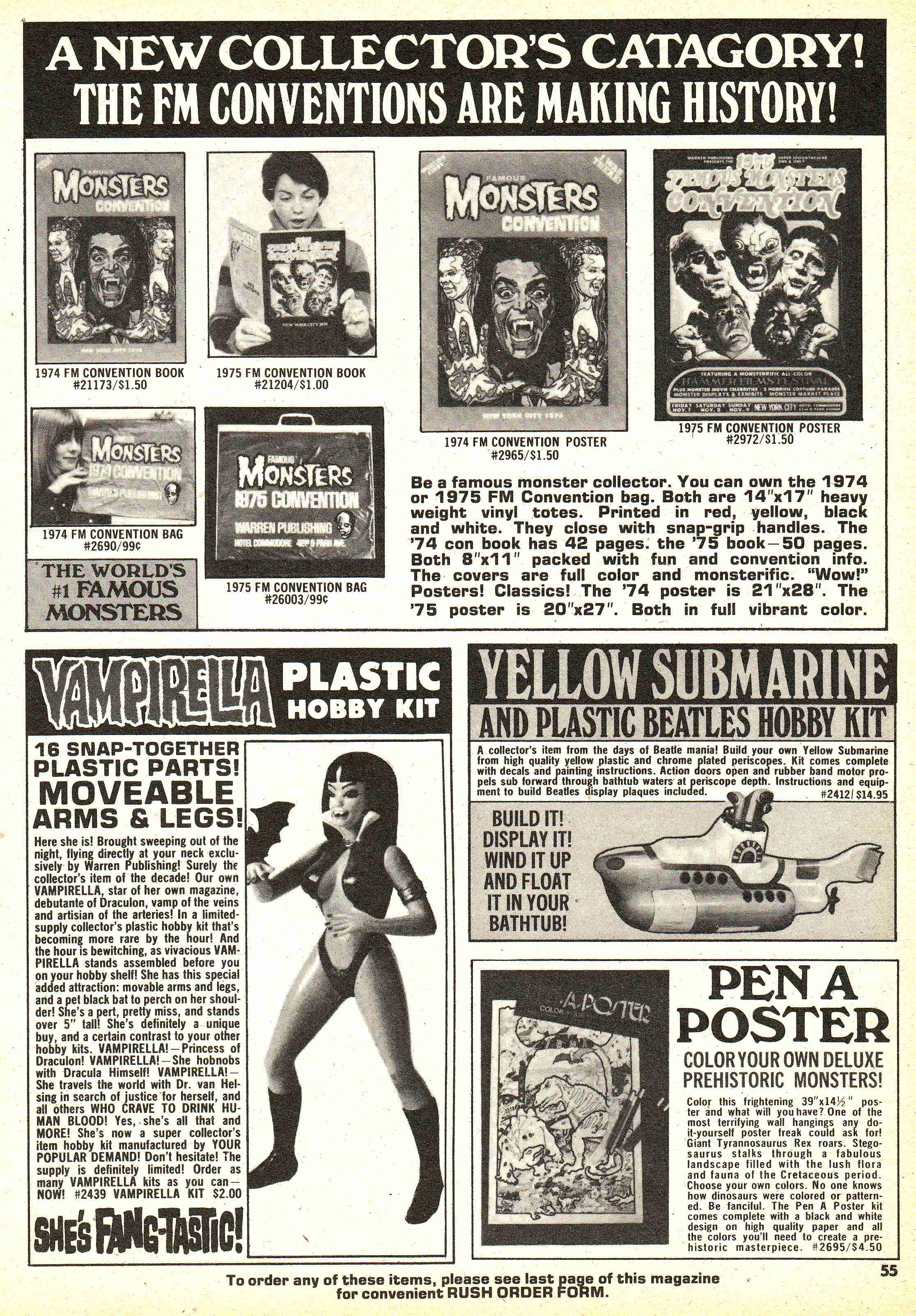 Read online Vampirella (1969) comic -  Issue #51 - 55
