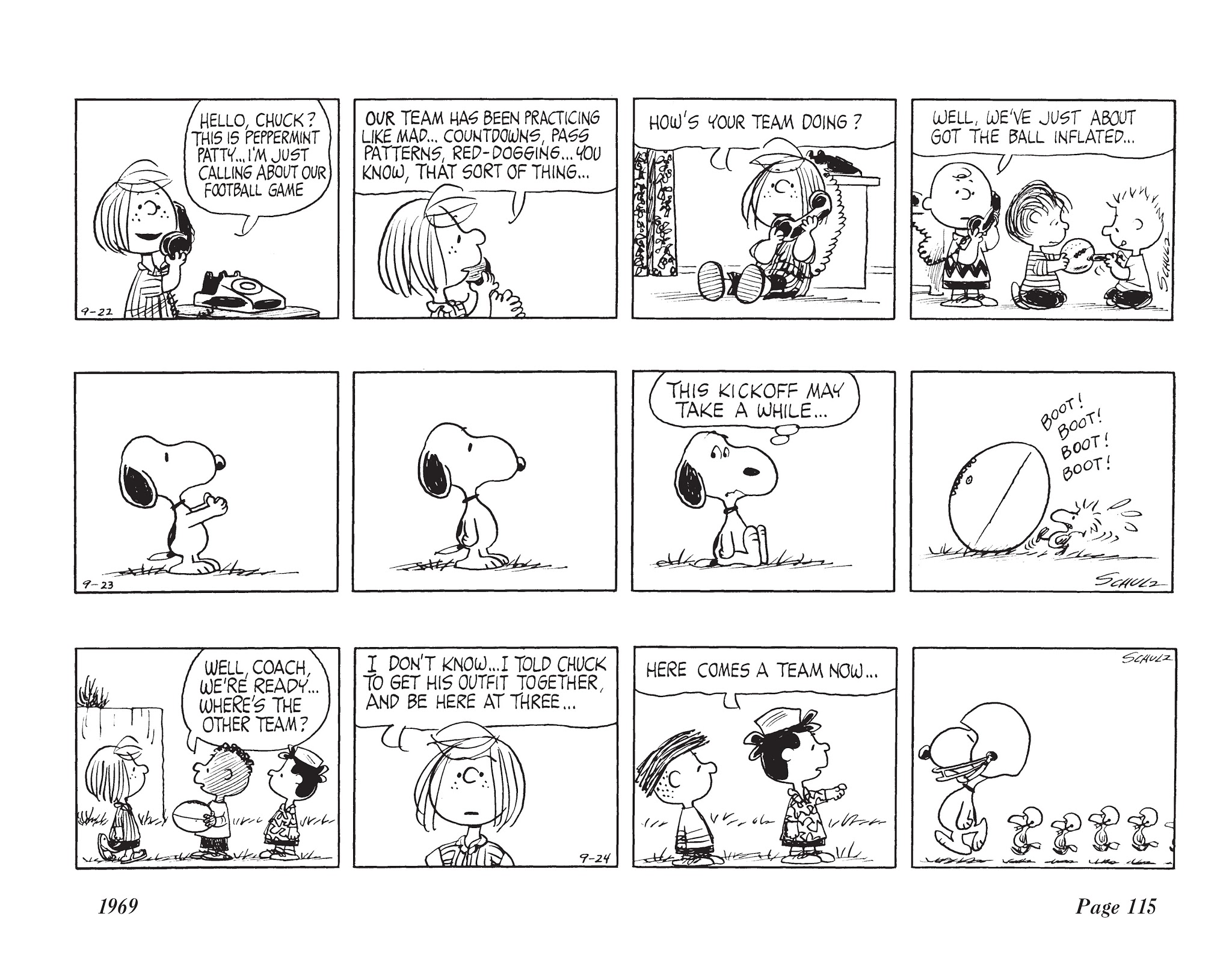 Read online The Complete Peanuts comic -  Issue # TPB 10 - 128