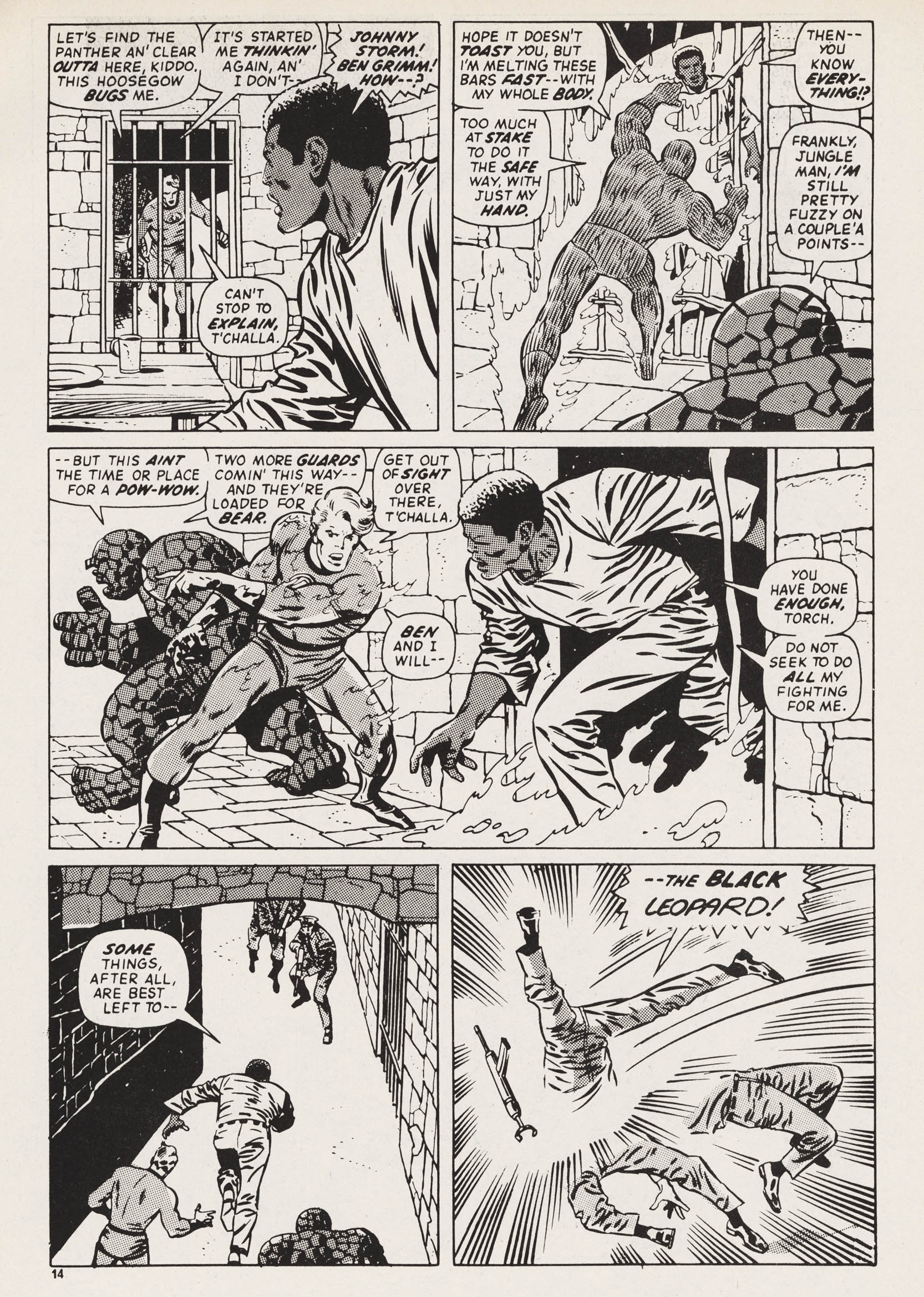 Read online Captain Britain (1976) comic -  Issue #21 - 14