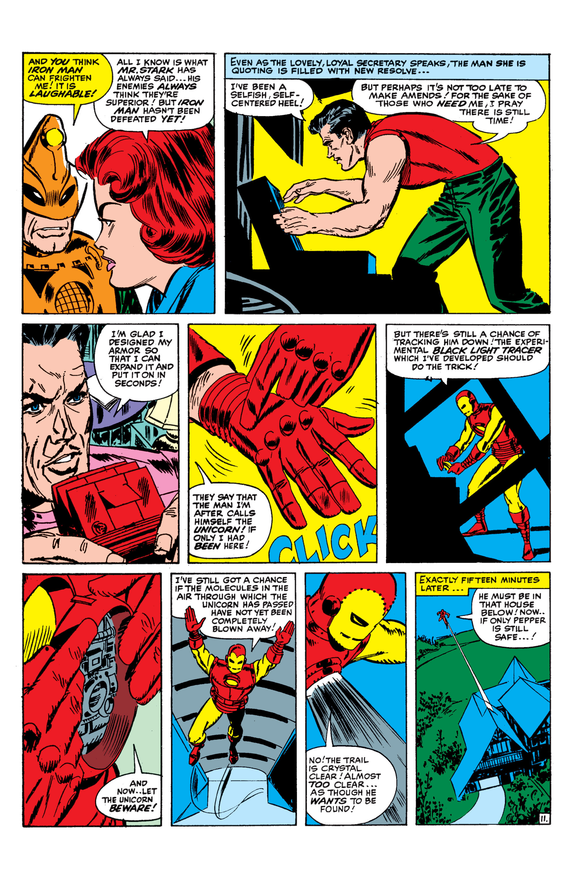 Read online Marvel Masterworks: The Invincible Iron Man comic -  Issue # TPB 2 (Part 1) - 92