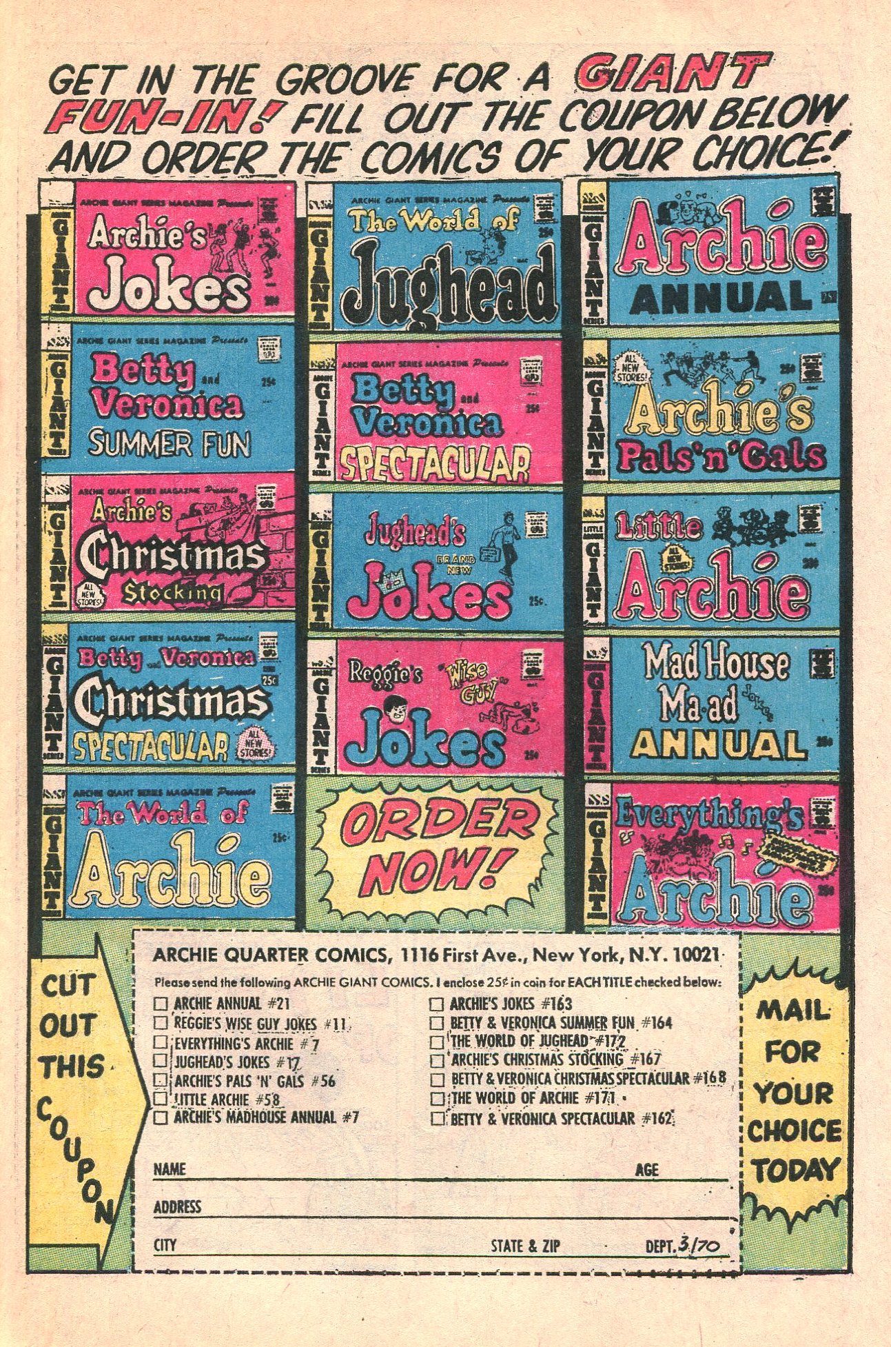 Read online The Adventures of Little Archie comic -  Issue #58 - 31