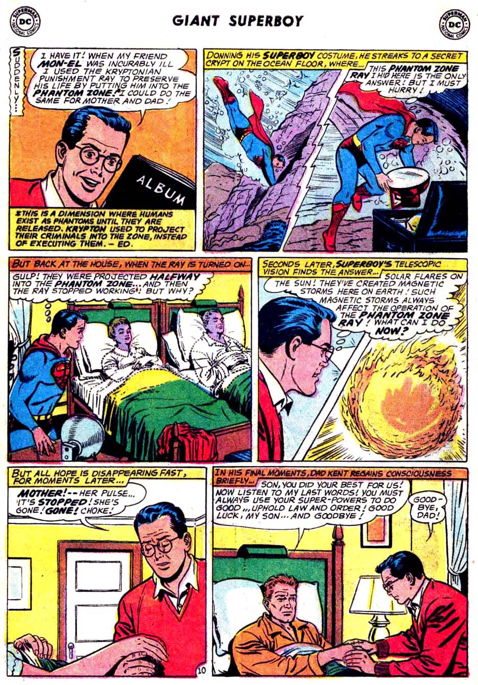 Read online Superboy (1949) comic -  Issue #165 - 56