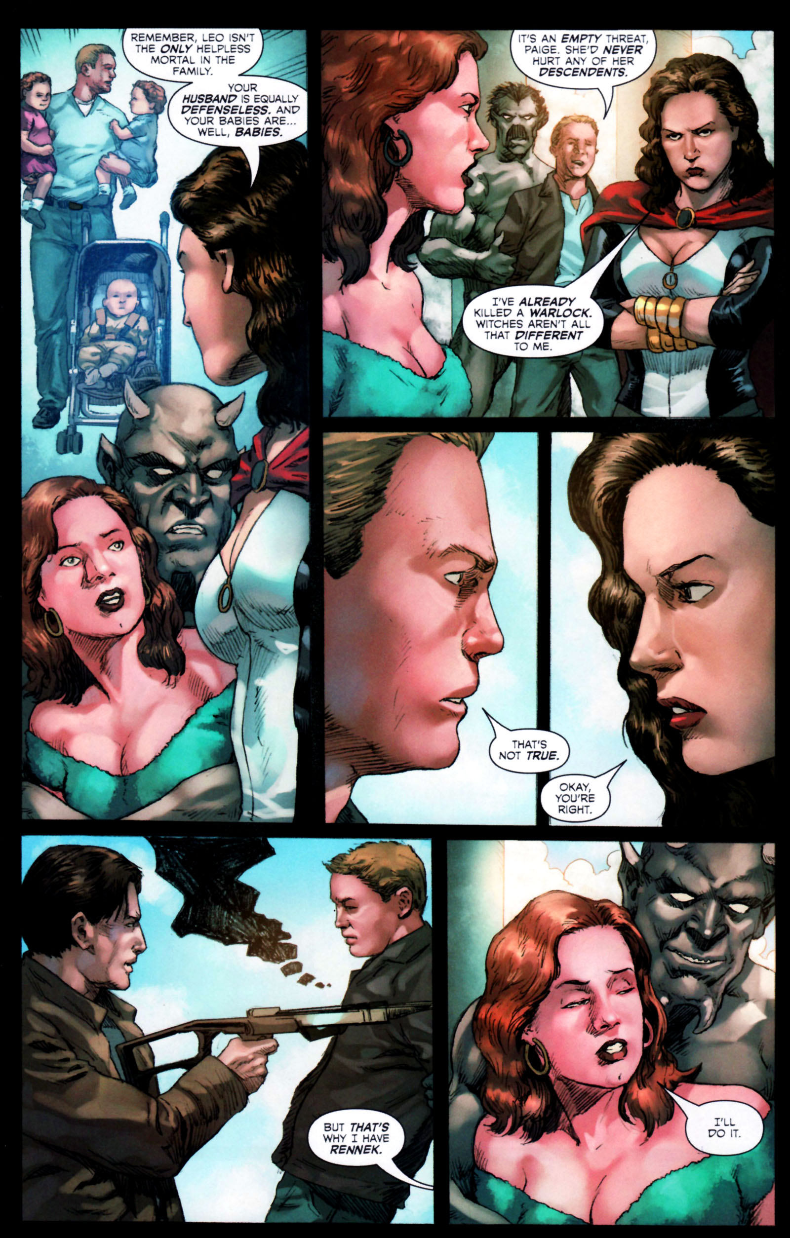 Read online Charmed comic -  Issue #10 - 11