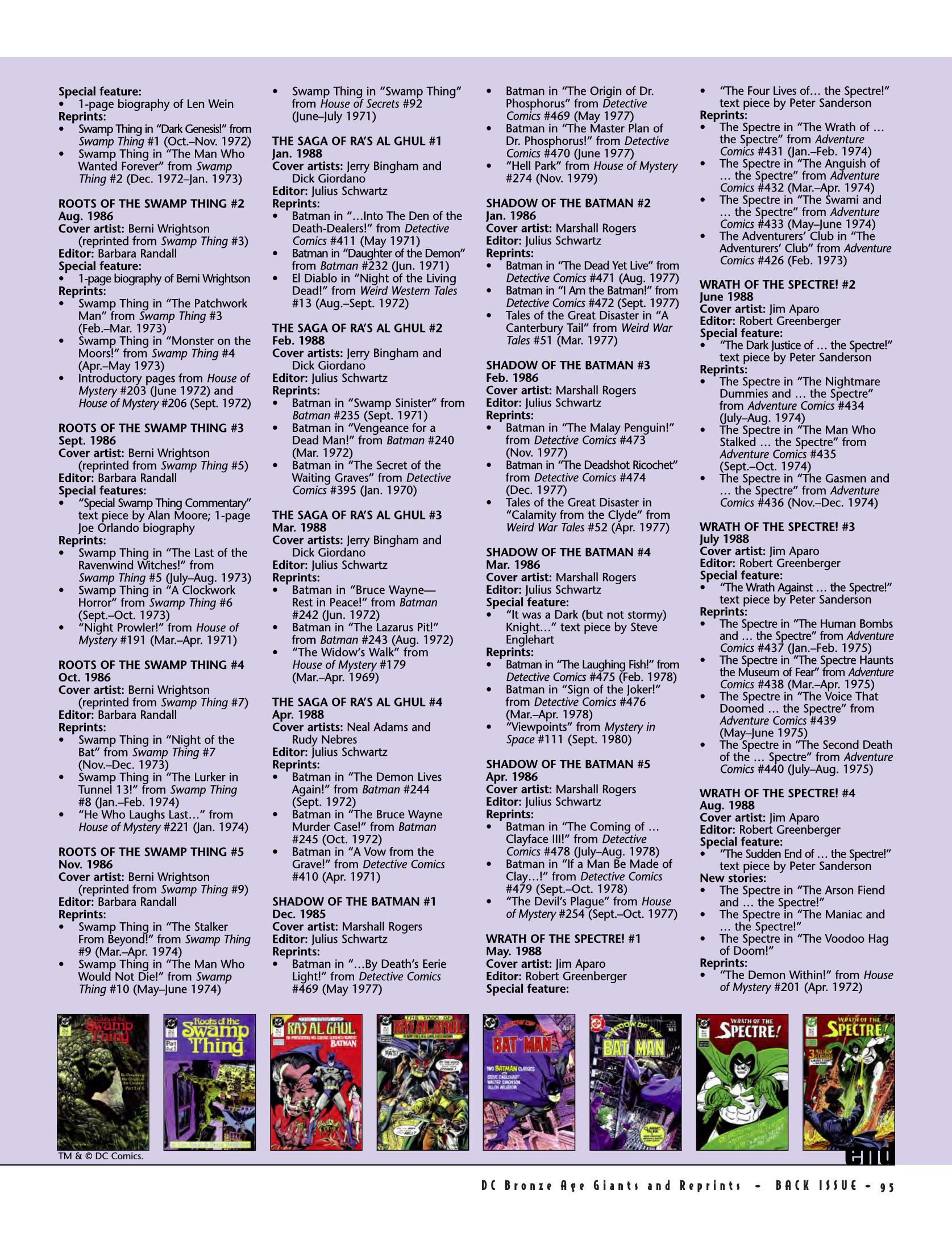 Read online Back Issue comic -  Issue #81 - 99