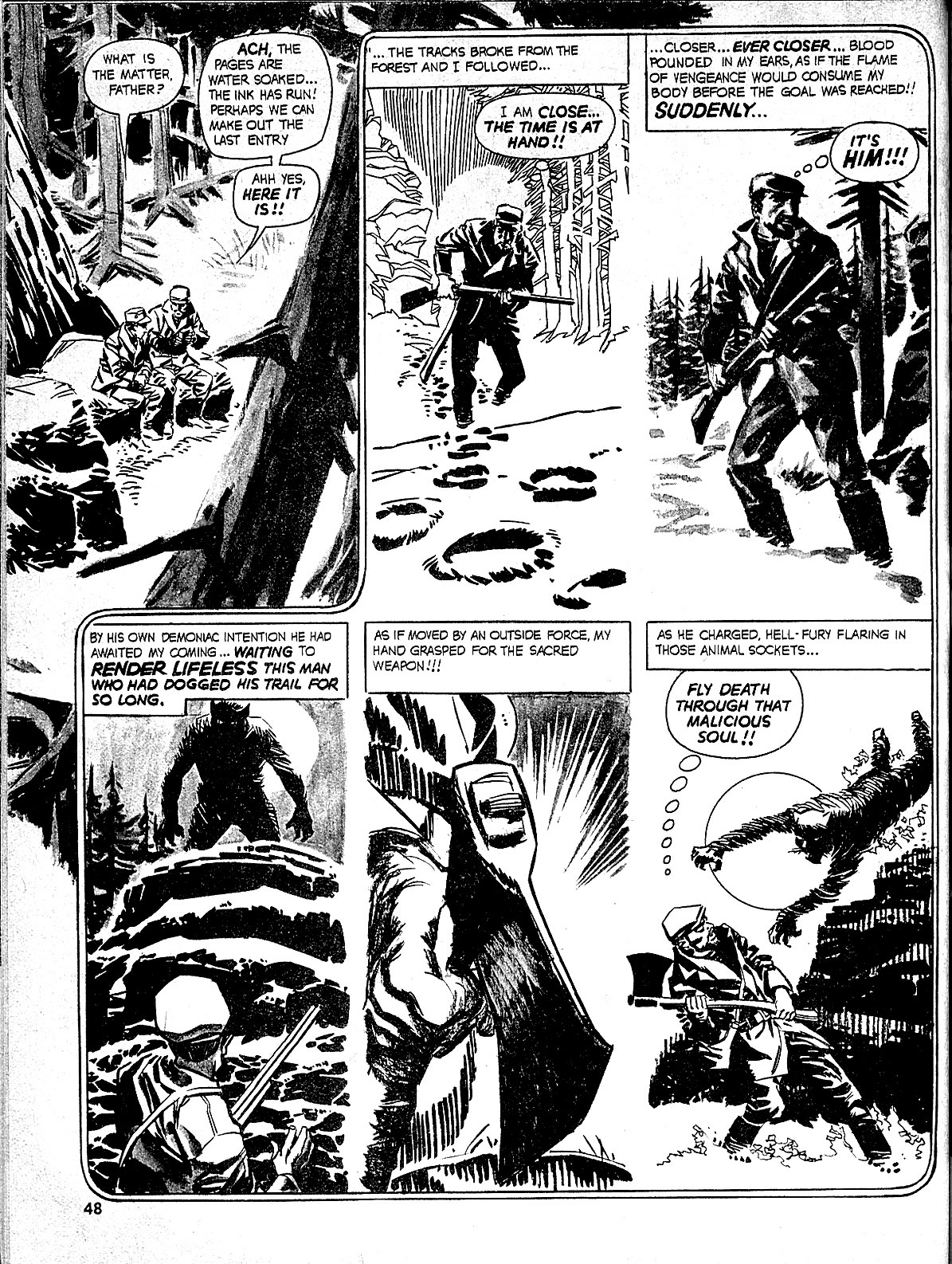 Read online Nightmare (1970) comic -  Issue #7 - 48