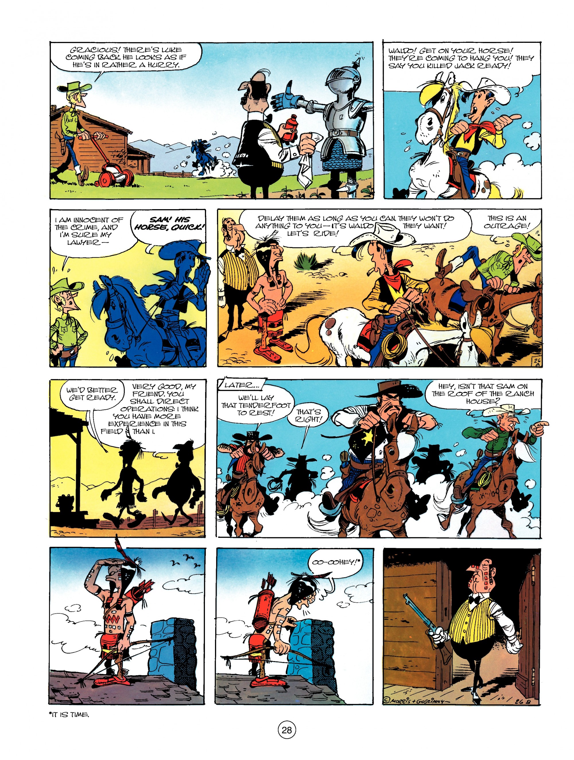 A Lucky Luke Adventure Issue #13 #13 - English 28