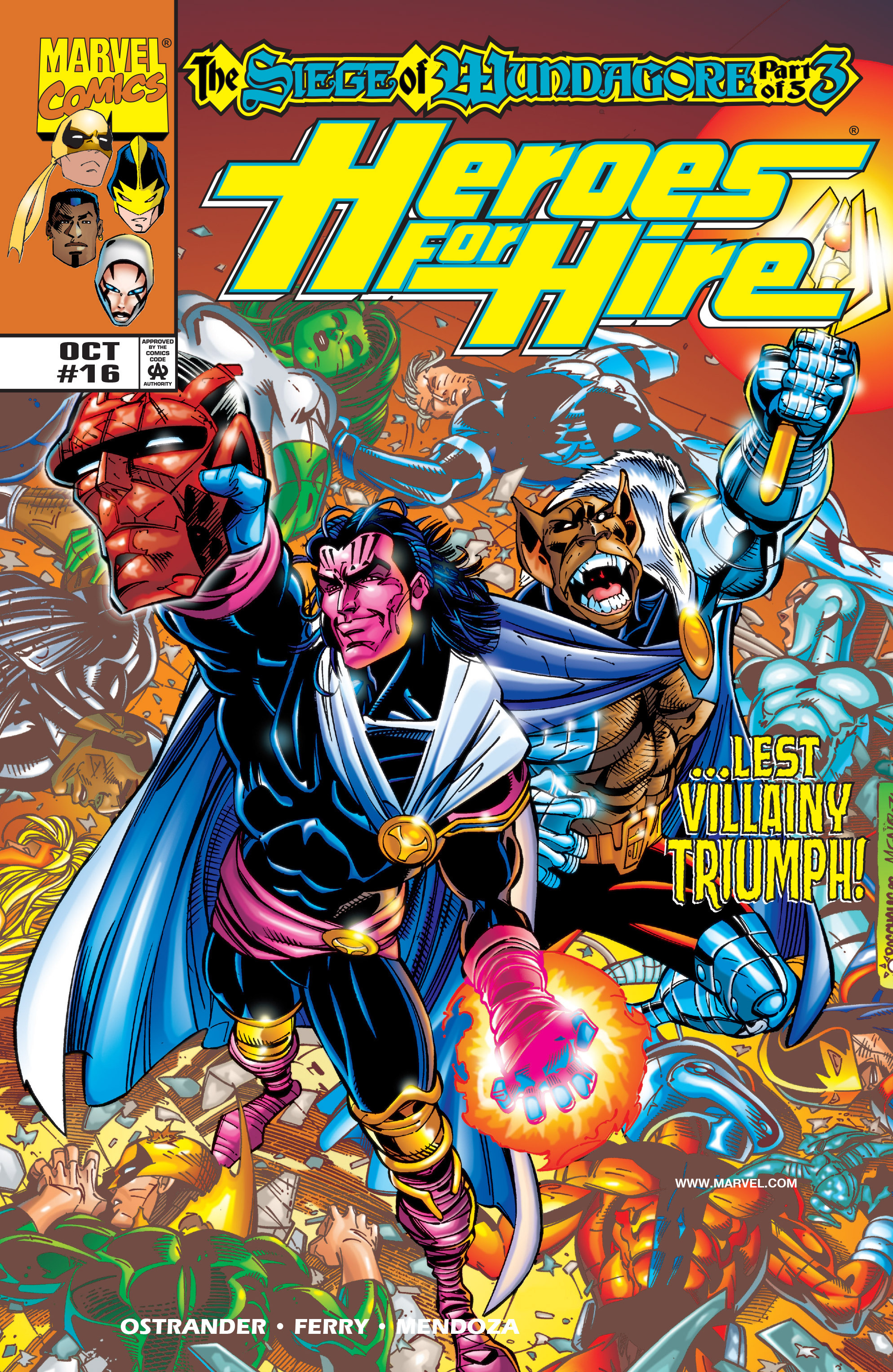 Read online Heroes For Hire (1997) comic -  Issue #16 - 1