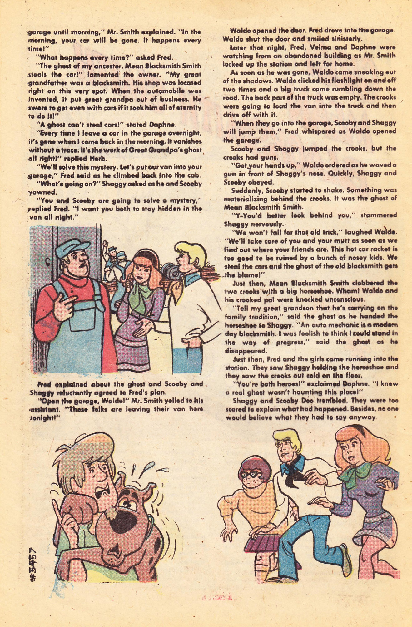 Read online Scooby Doo, Where Are You? (1975) comic -  Issue #11 - 32