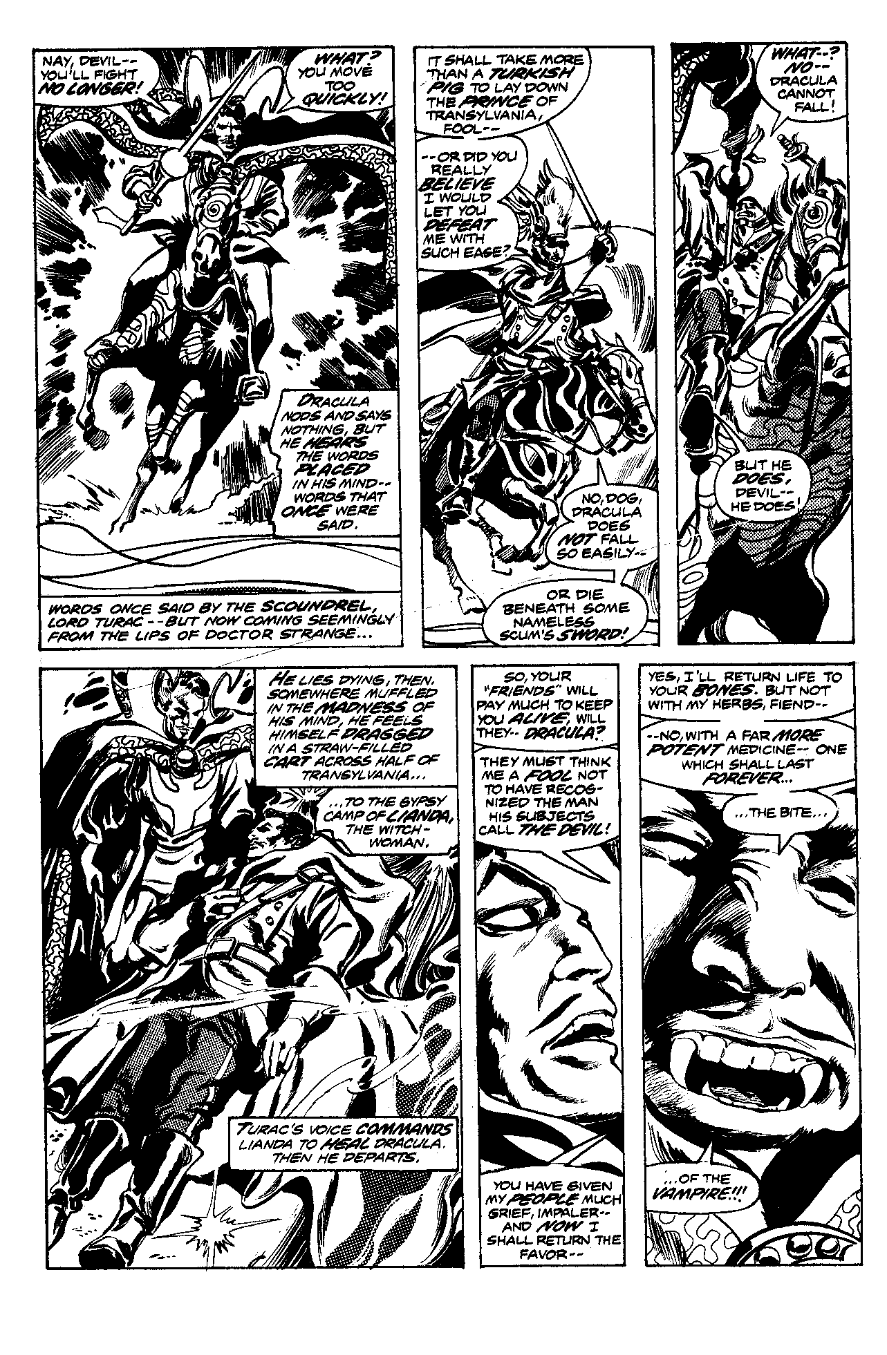 Read online Essential The Tomb of Dracula comic -  Issue # TPB 2 (Part 5) - 36