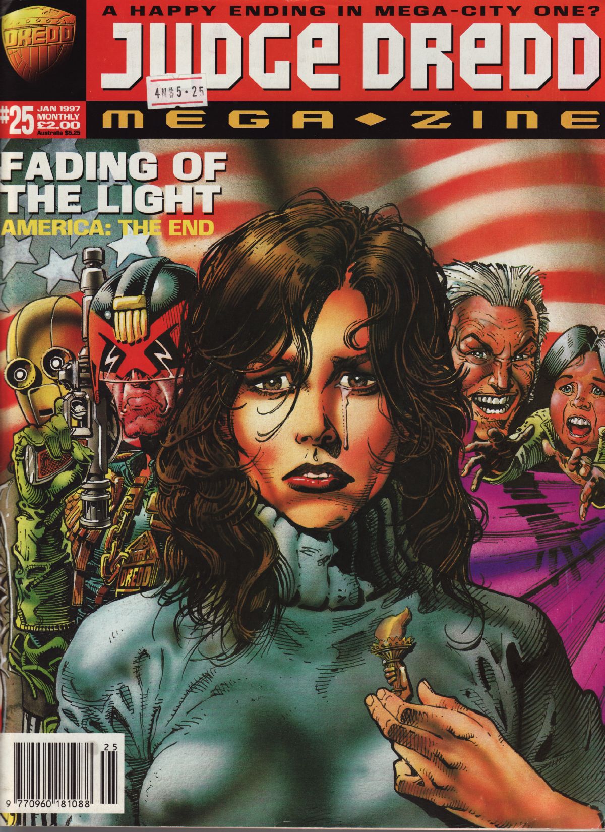 Read online Judge Dredd Megazine (vol. 3) comic -  Issue #25 - 1