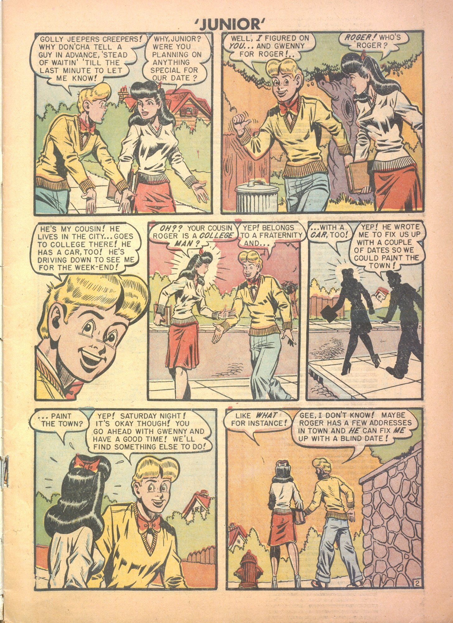 Read online Junior (1947) comic -  Issue #15 - 3