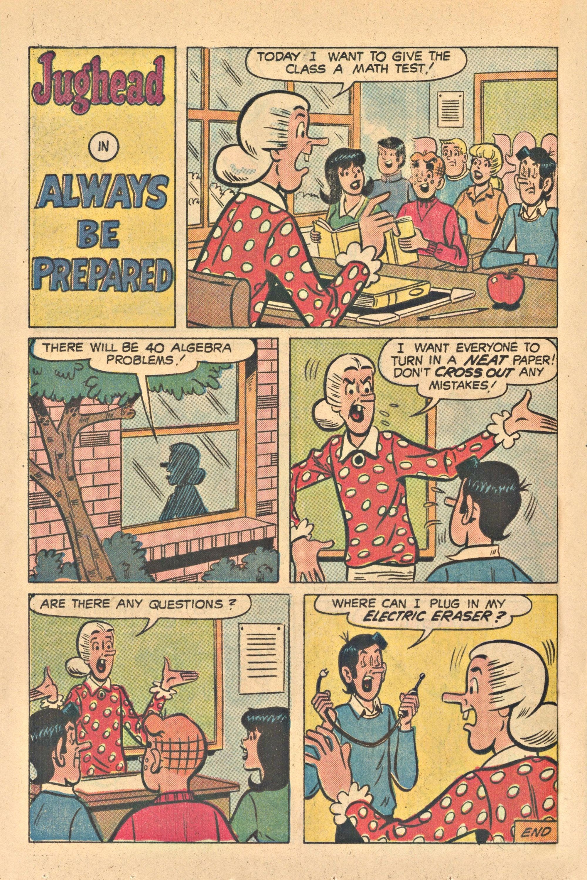 Read online Jughead's Jokes comic -  Issue #32 - 39
