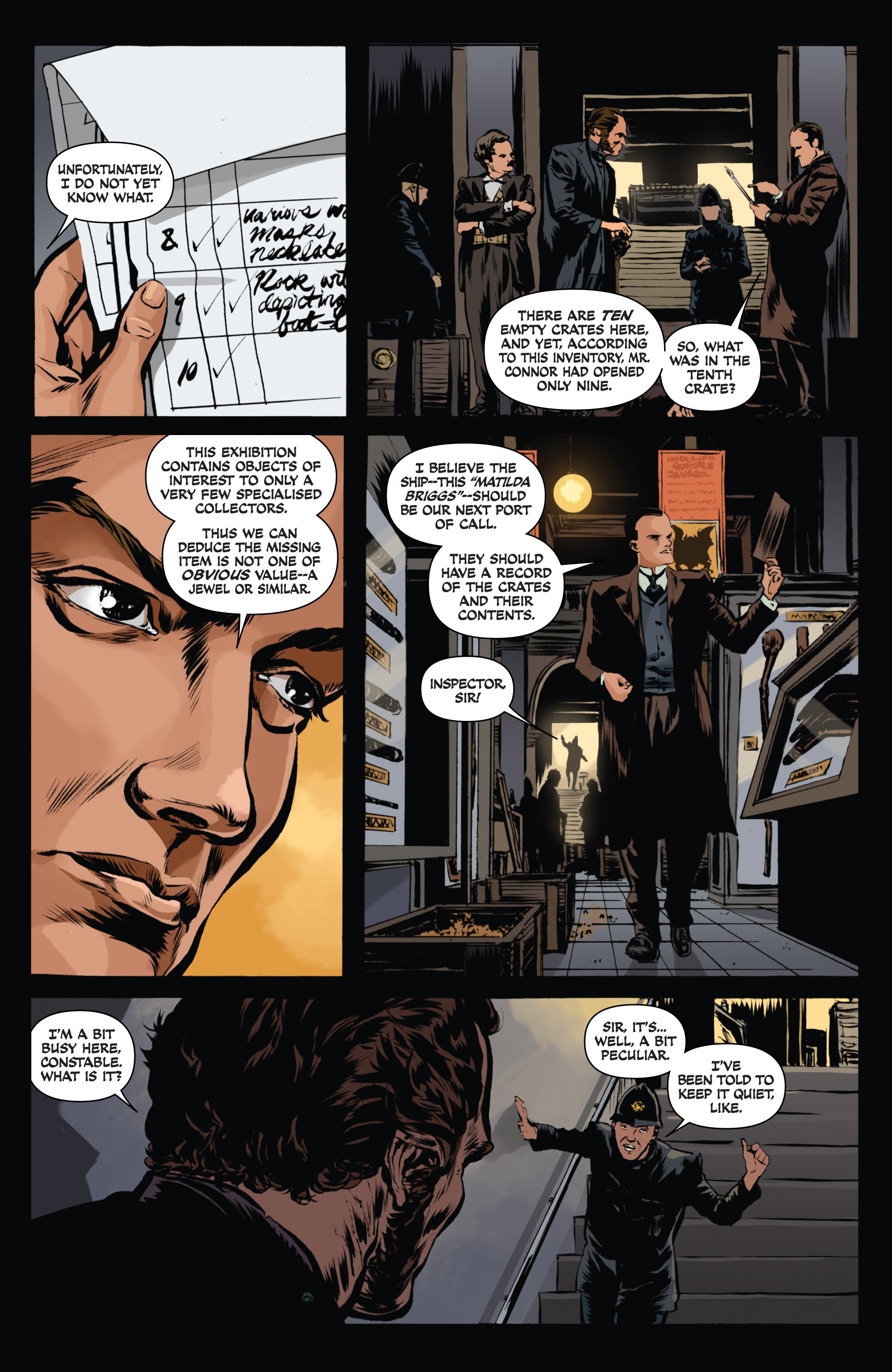Read online Sherlock Holmes: The Liverpool Demon comic -  Issue #3 - 8