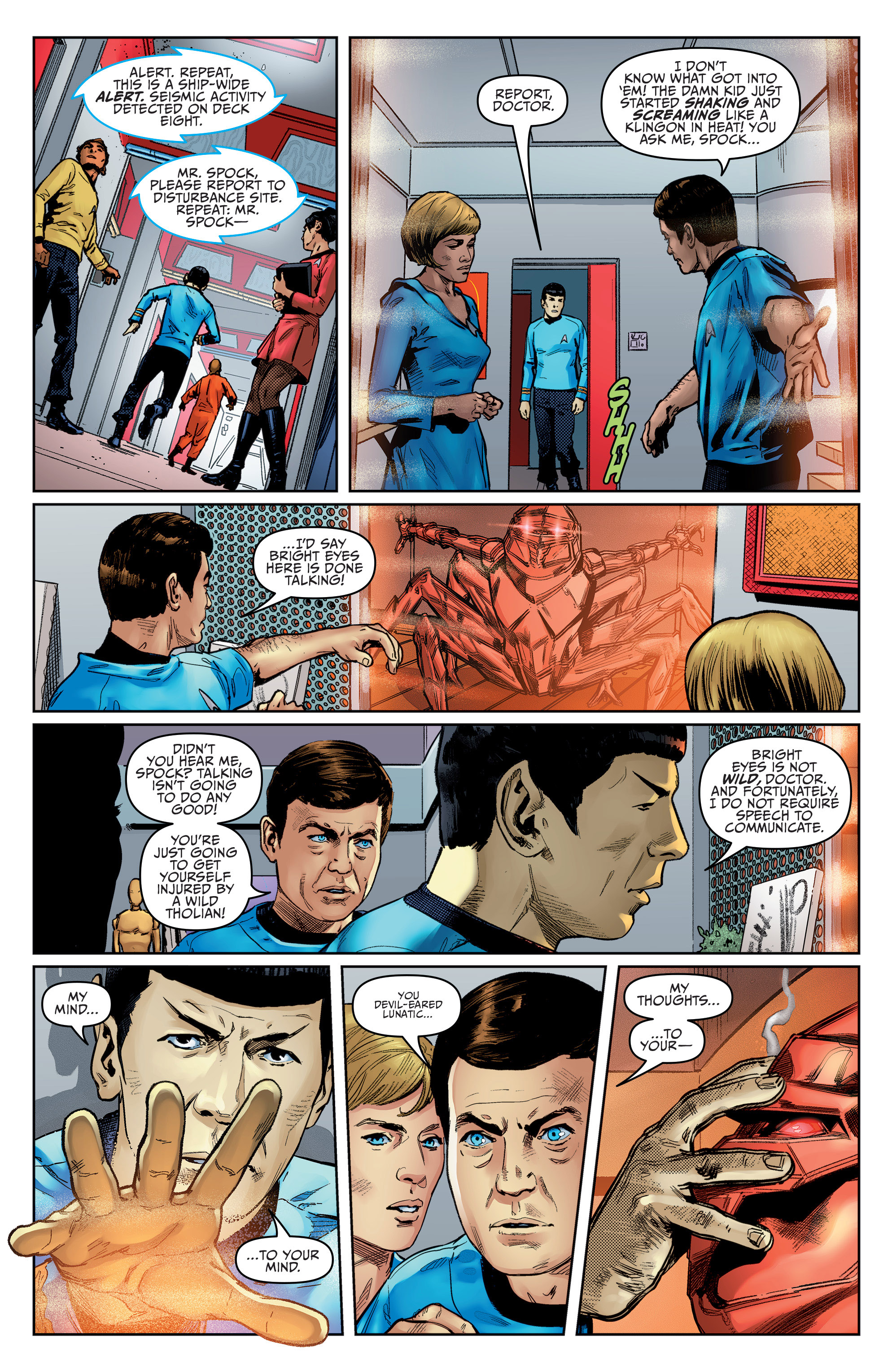 Read online Star Trek: Year Five comic -  Issue #7 - 15