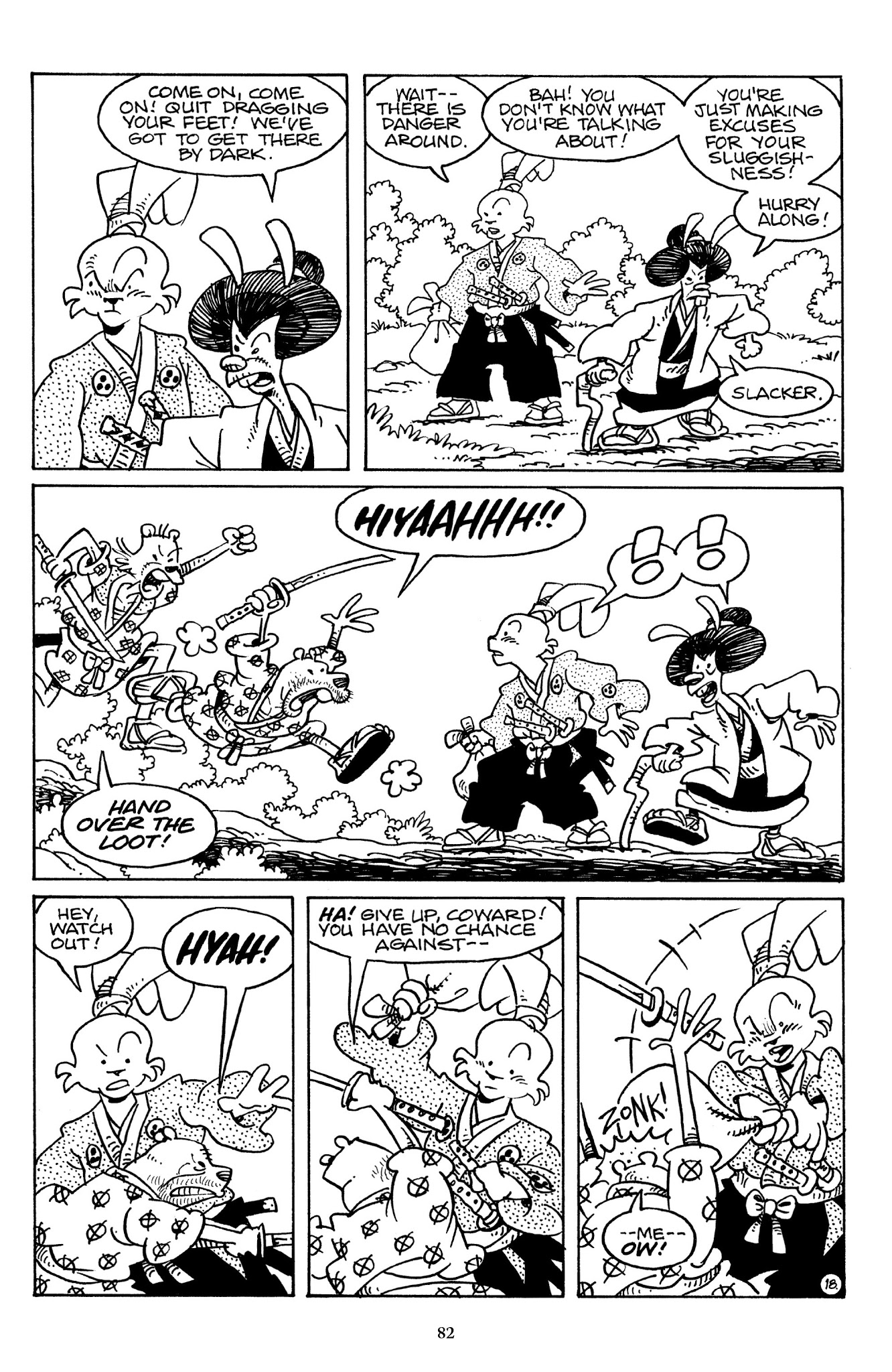 Read online The Usagi Yojimbo Saga comic -  Issue # TPB 5 - 79